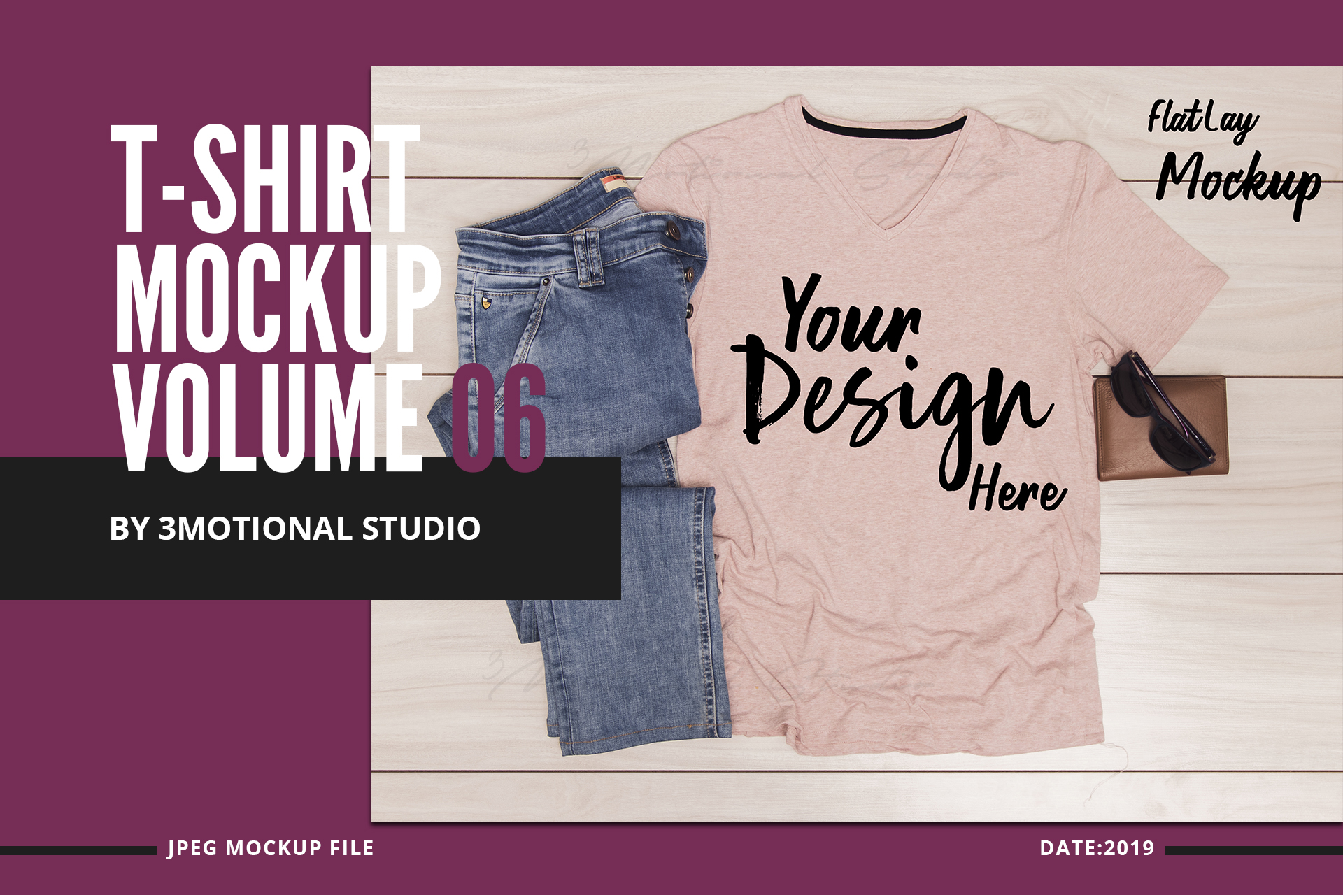 Download Neo T-Shirt Mockup Volume 06 (185093) | Mock Ups | Design ...