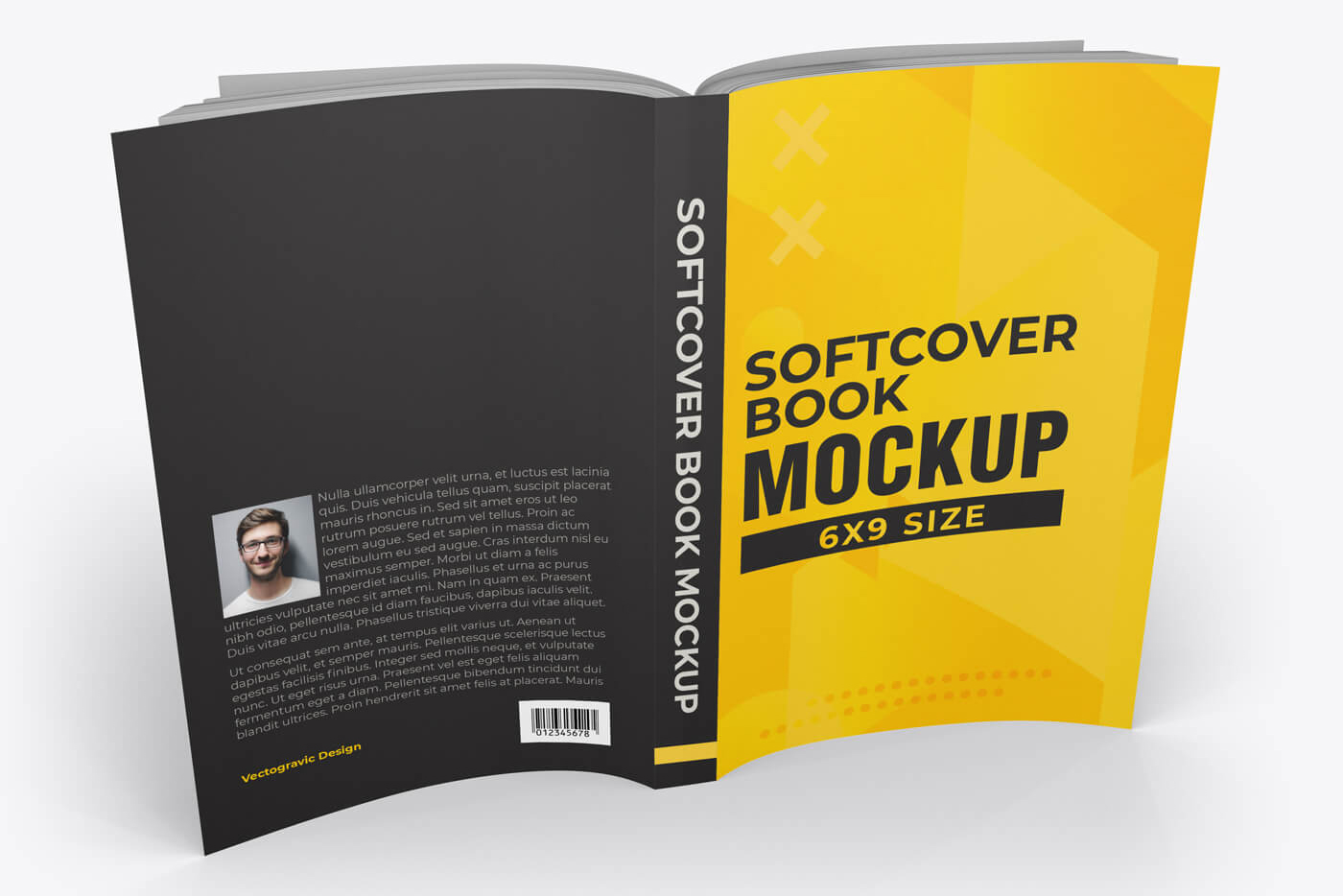 Softcover Book Mockups (27496) Mock Ups Design Bundles
