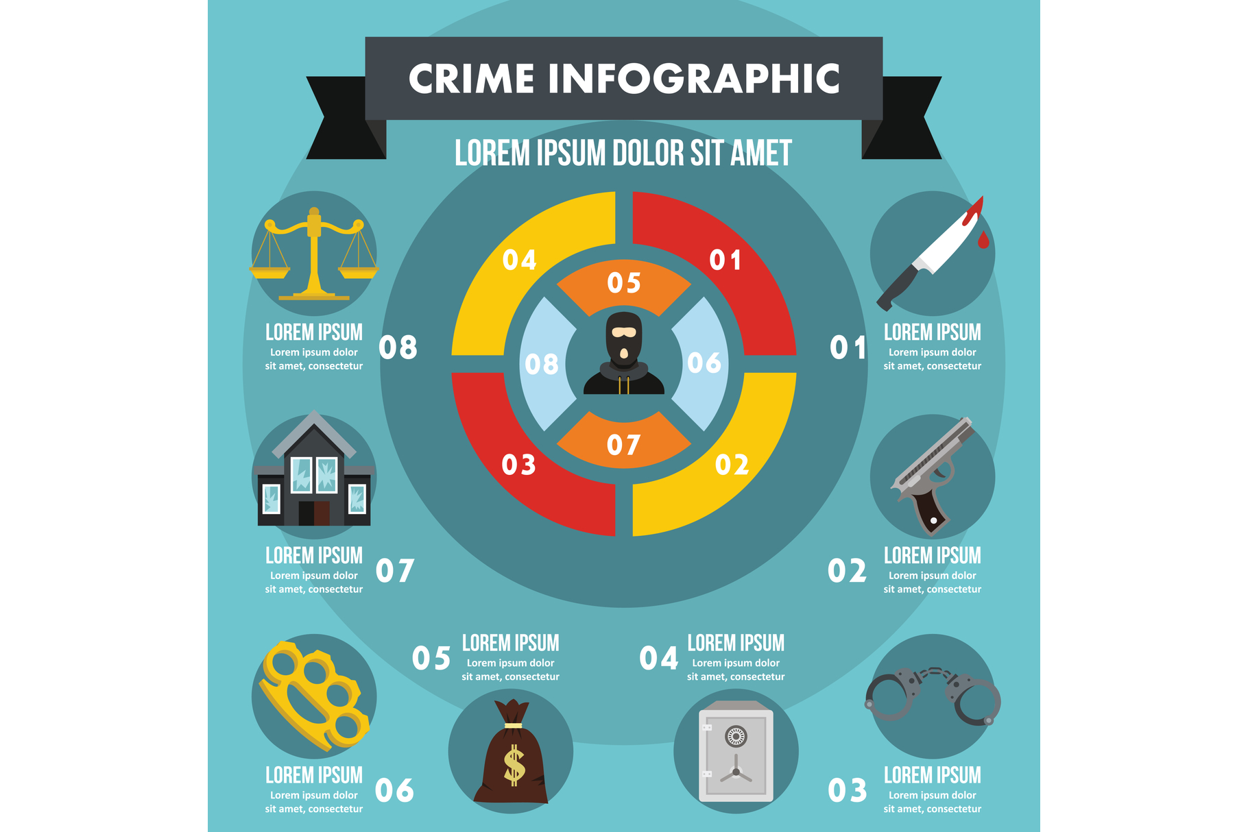 crime-infographic-concept-flat-style-308203-illustrations-design
