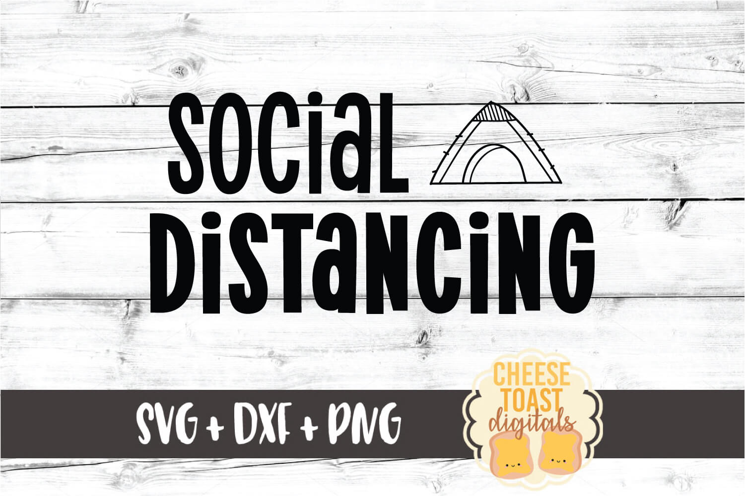 Social Distancing - Camping SVG PNG DXF Cut Files (532563 ...
