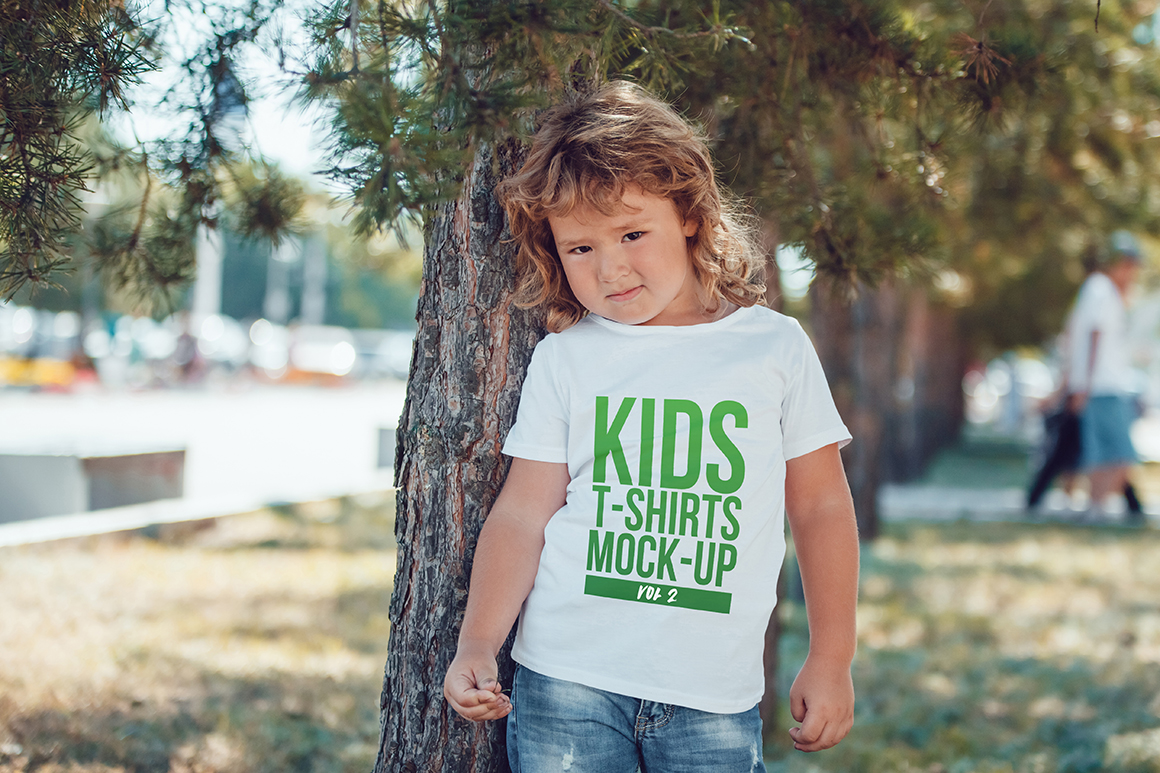 Download Kids T-Shirt Mock-Up Vol 2