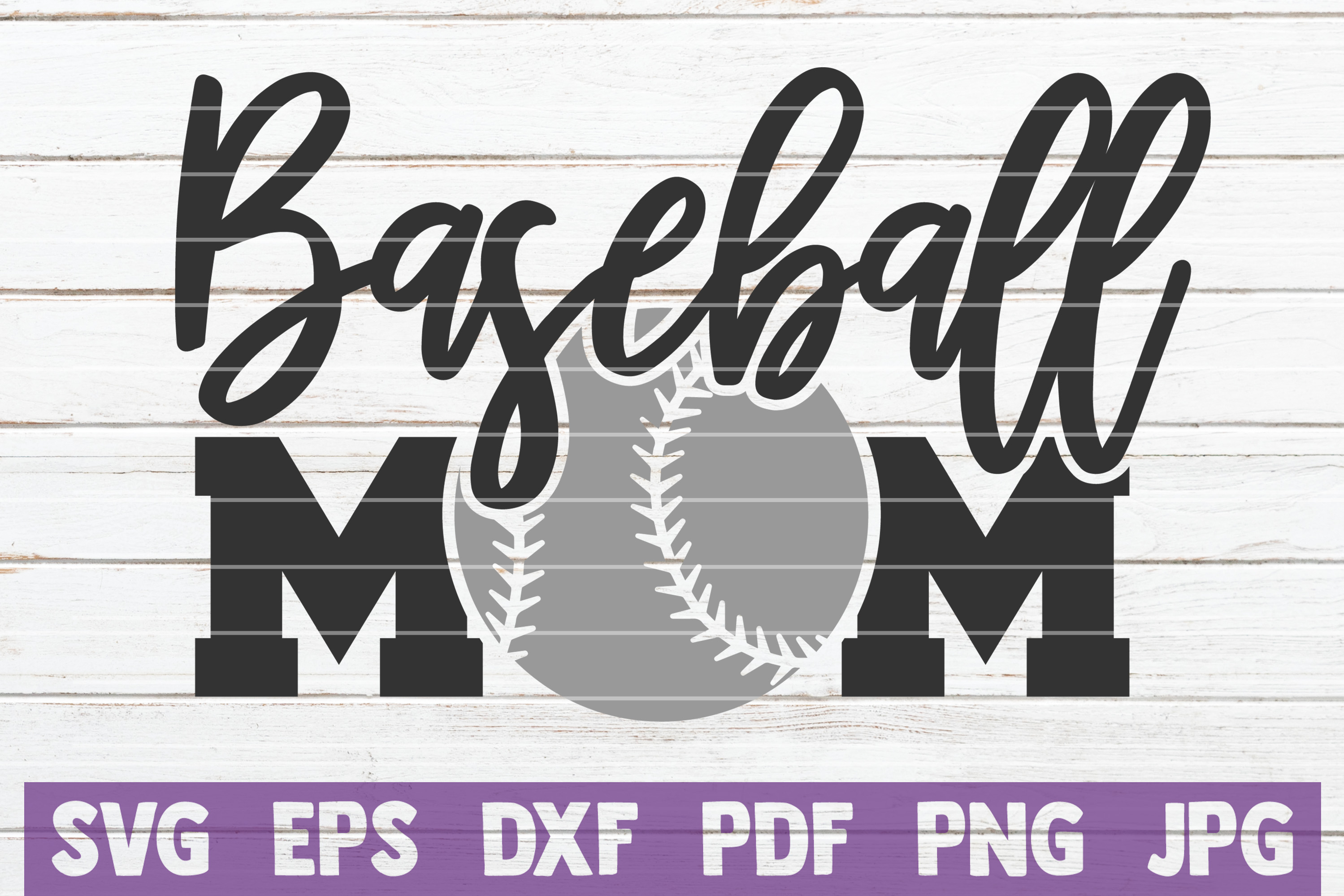 5 Baseball Mom SVG Cut Files | Baseball SVG Bundle (219304) | Cut Files