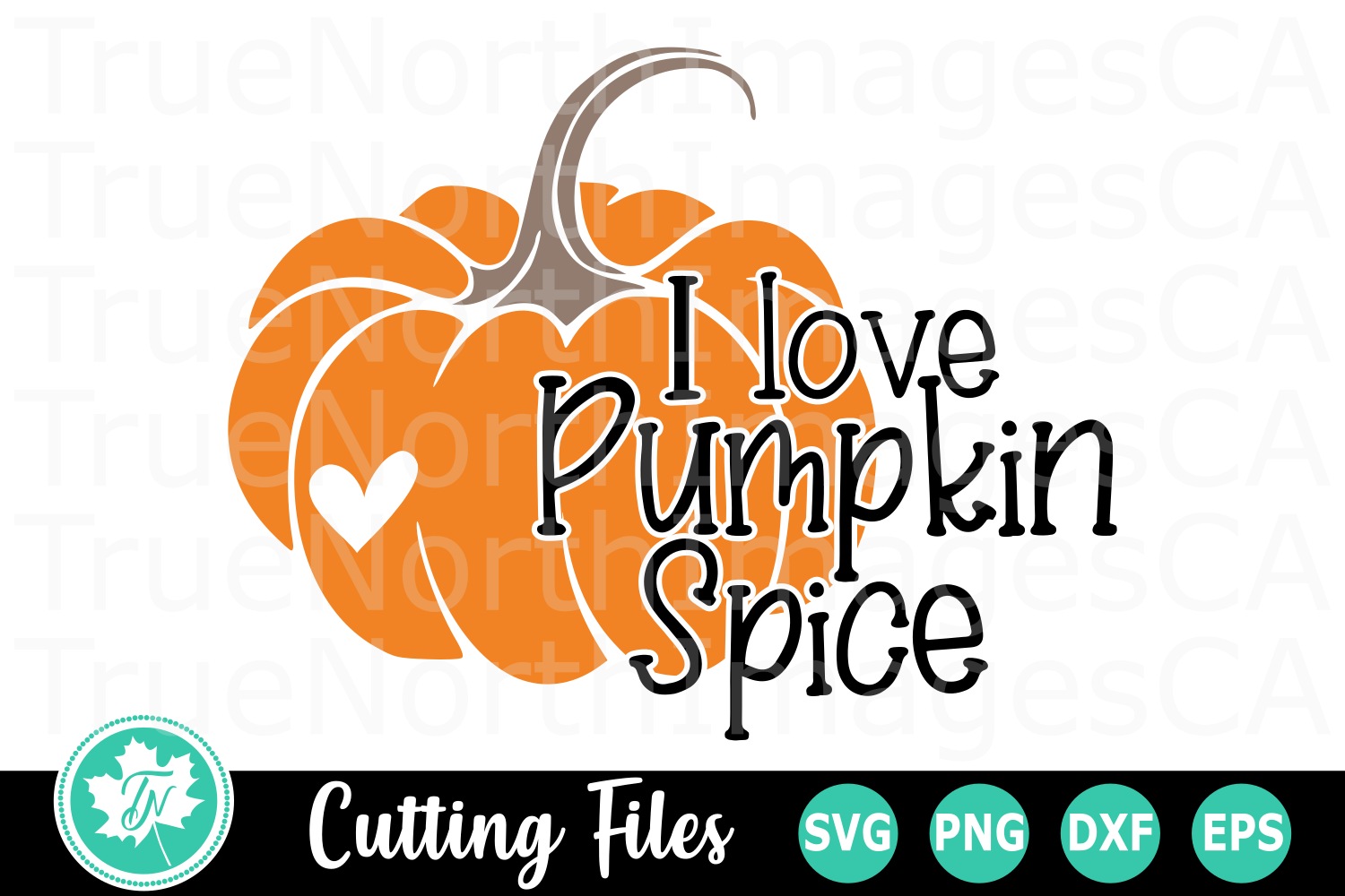 Download I Love Pumpkin Spice - A Fall SVG Cut File
