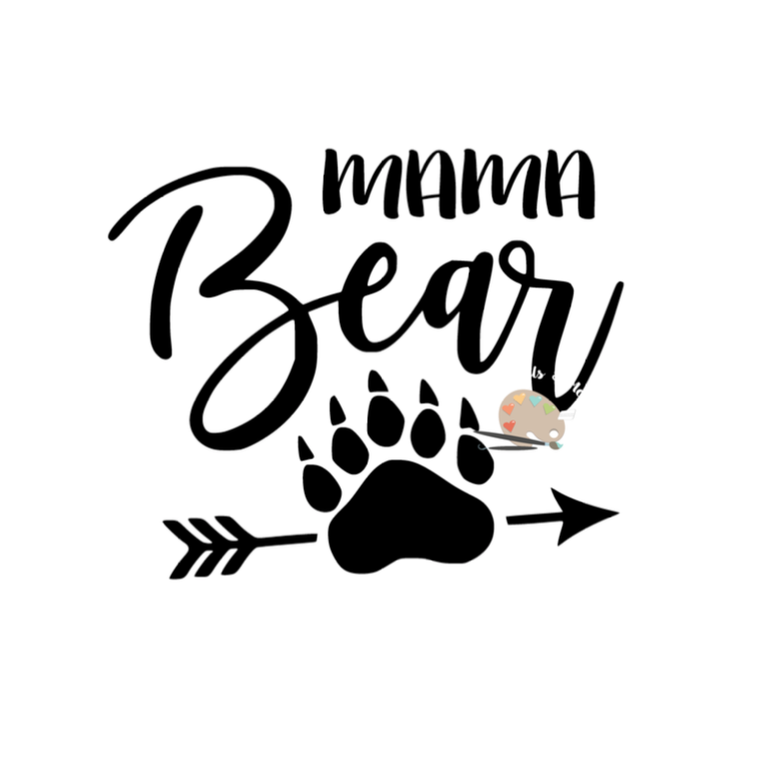 Mama Bear svg Mama Bear claw arrow svg png jpg diy mommy ...
