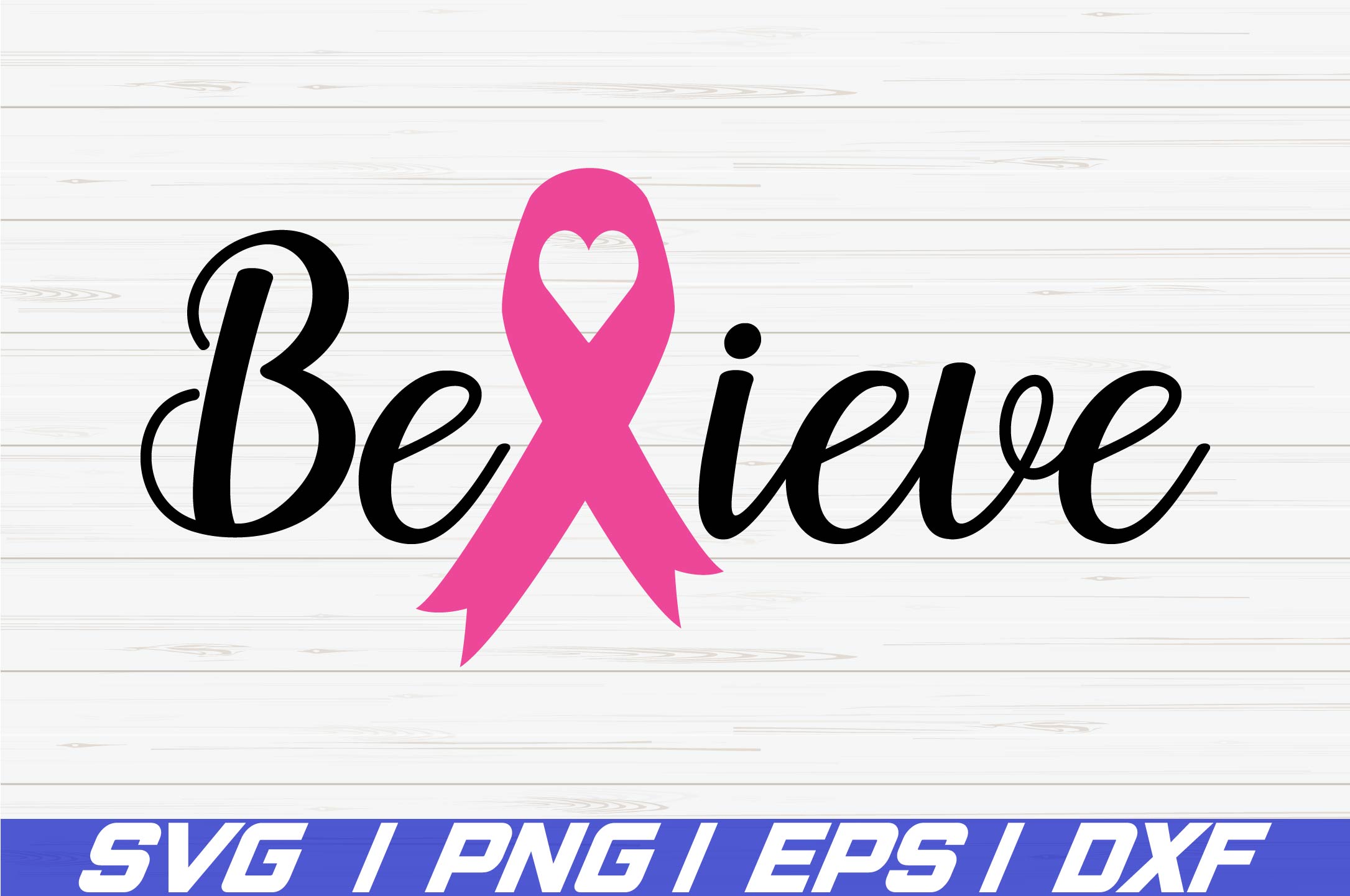 Download Believe SVG / Cancer Ribbon svg / Cut File / Cricut / Vector (282848) | SVGs | Design Bundles