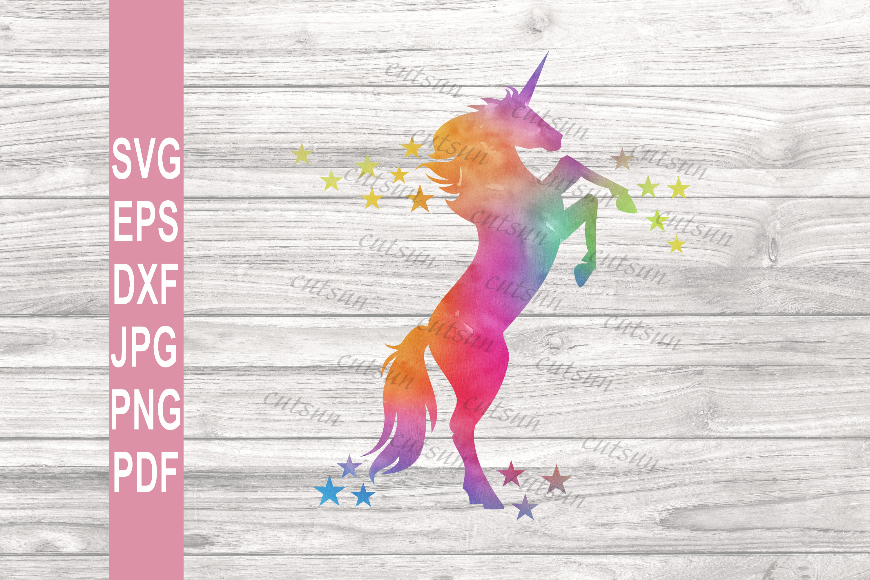 Download Unicorn SVG | Unicorn Watercolor sublimation design