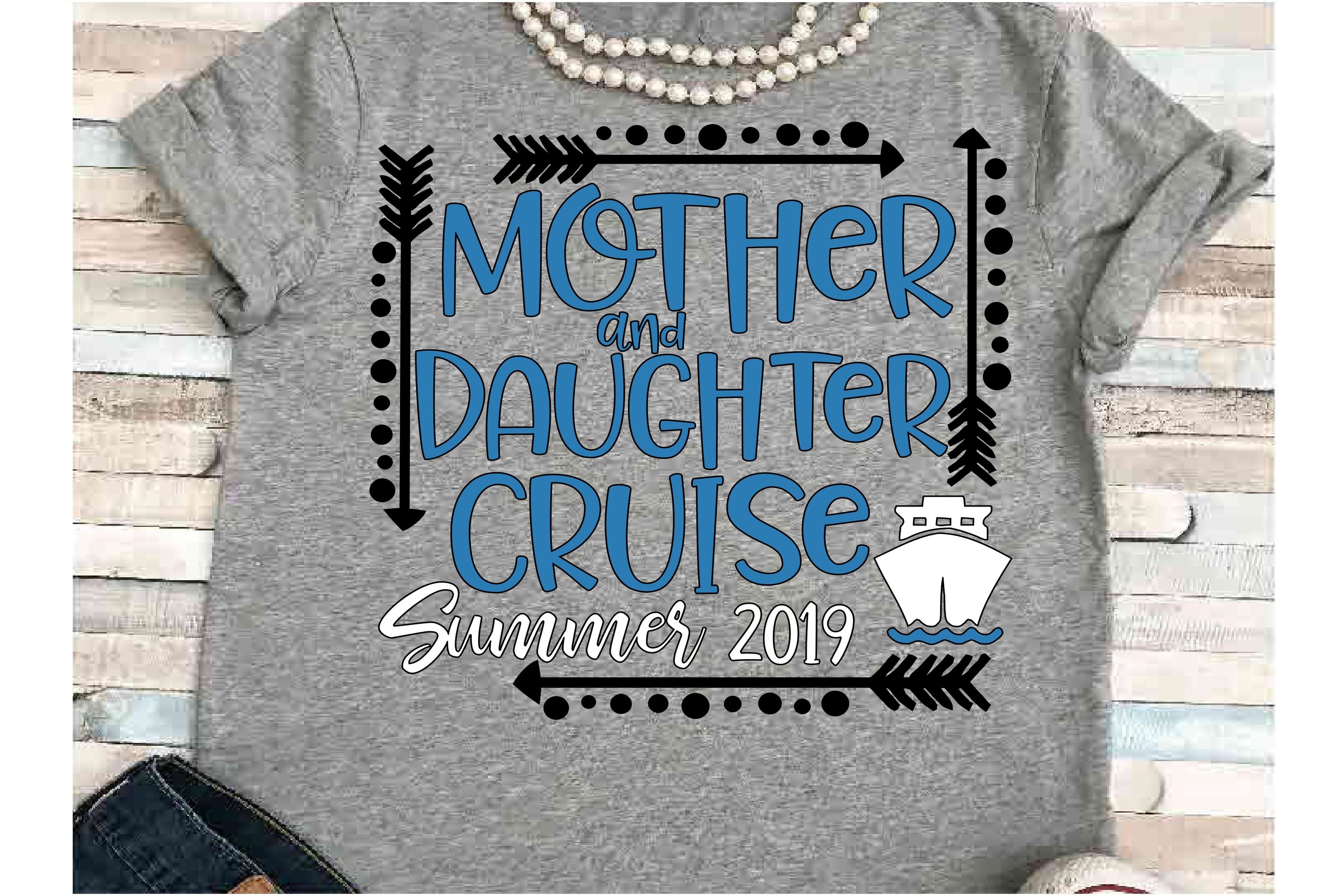 Cruise svg SVG DXF JPEG Silhouette Cameo Cricut Mom Daughter (194766