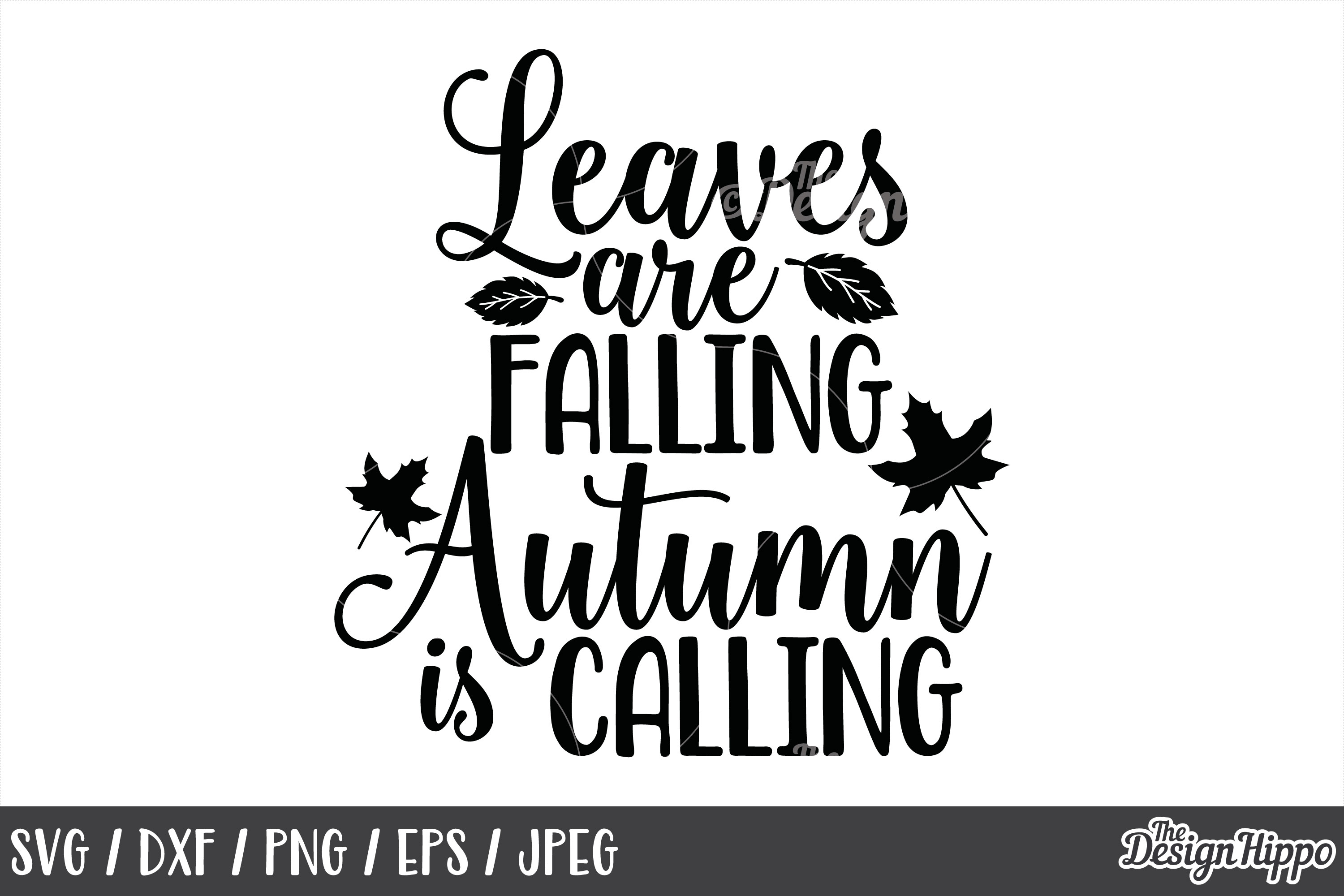 Fall, Leaves are falling Autumn is calling SVG, Autumn, SVG example image 1...