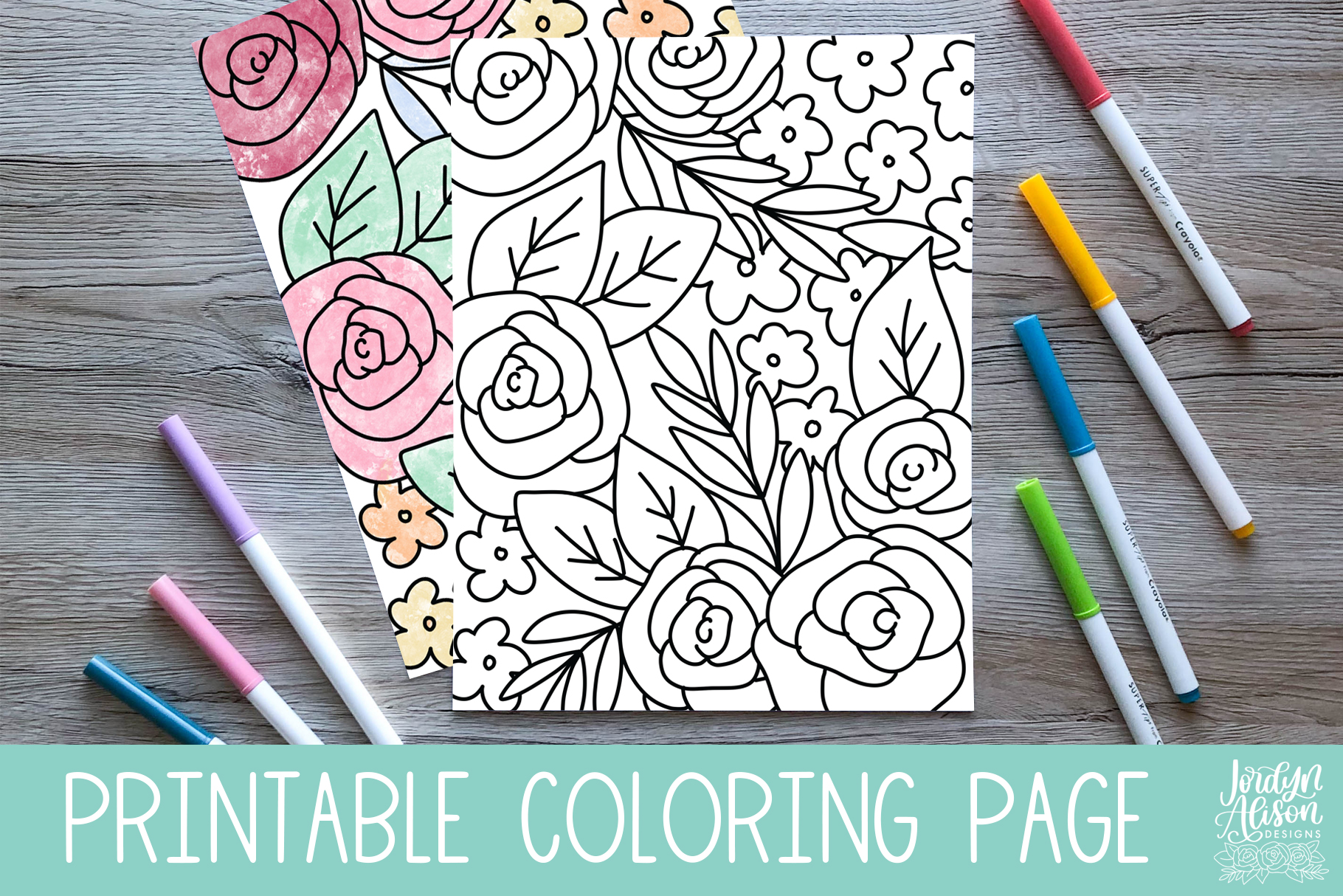 Download Stay Home Coloring Page Bundle