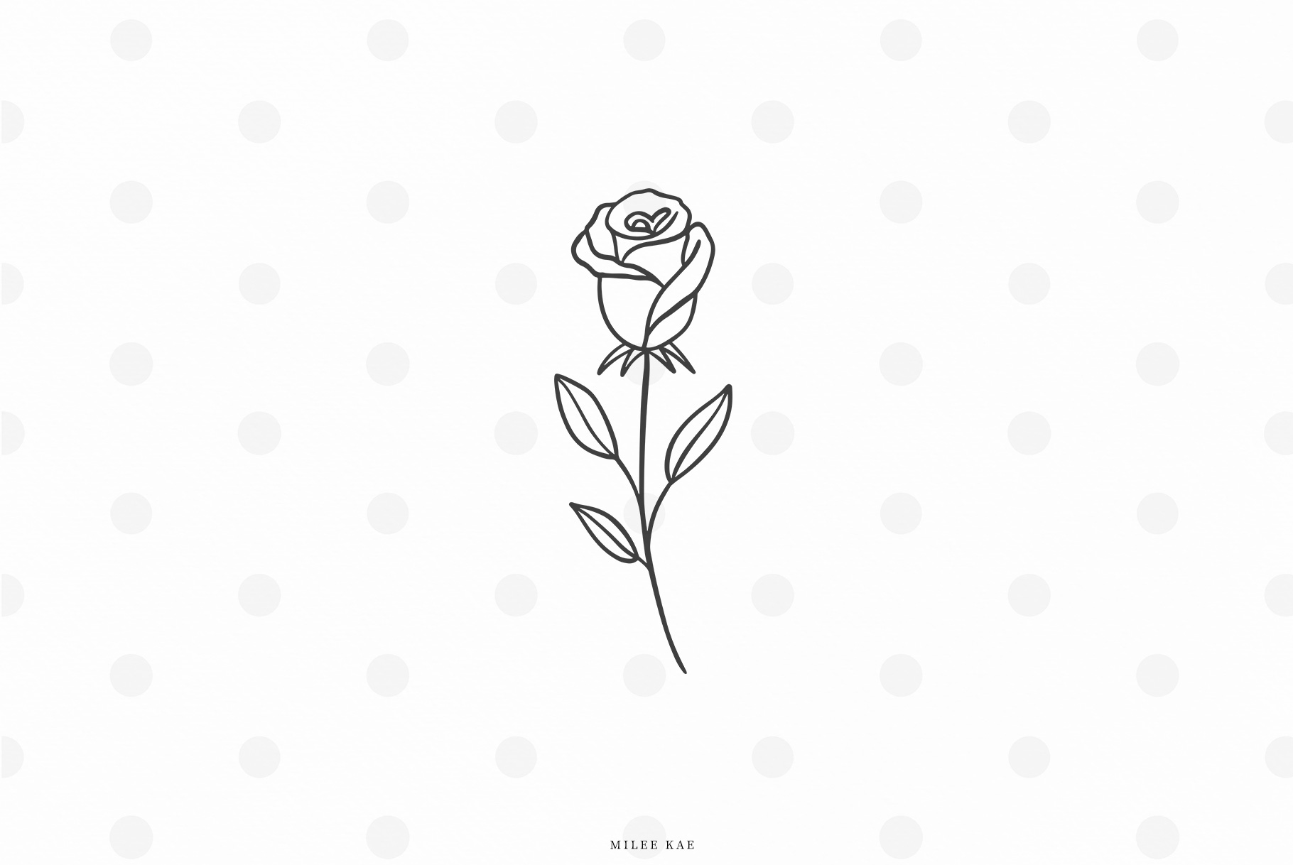 Rose svg cut file (521130) | SVGs | Design Bundles
