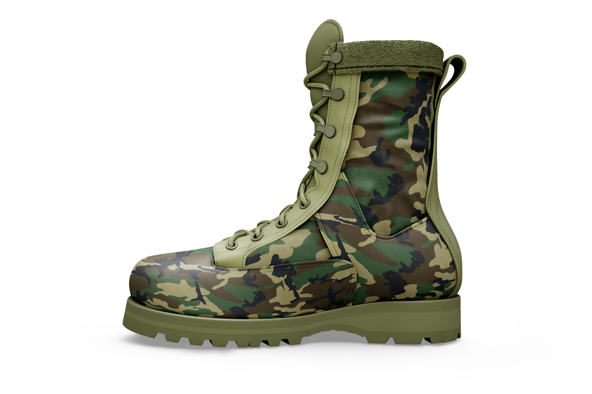 Download Military Boots Mockup (48272) | Mock Ups | Design Bundles