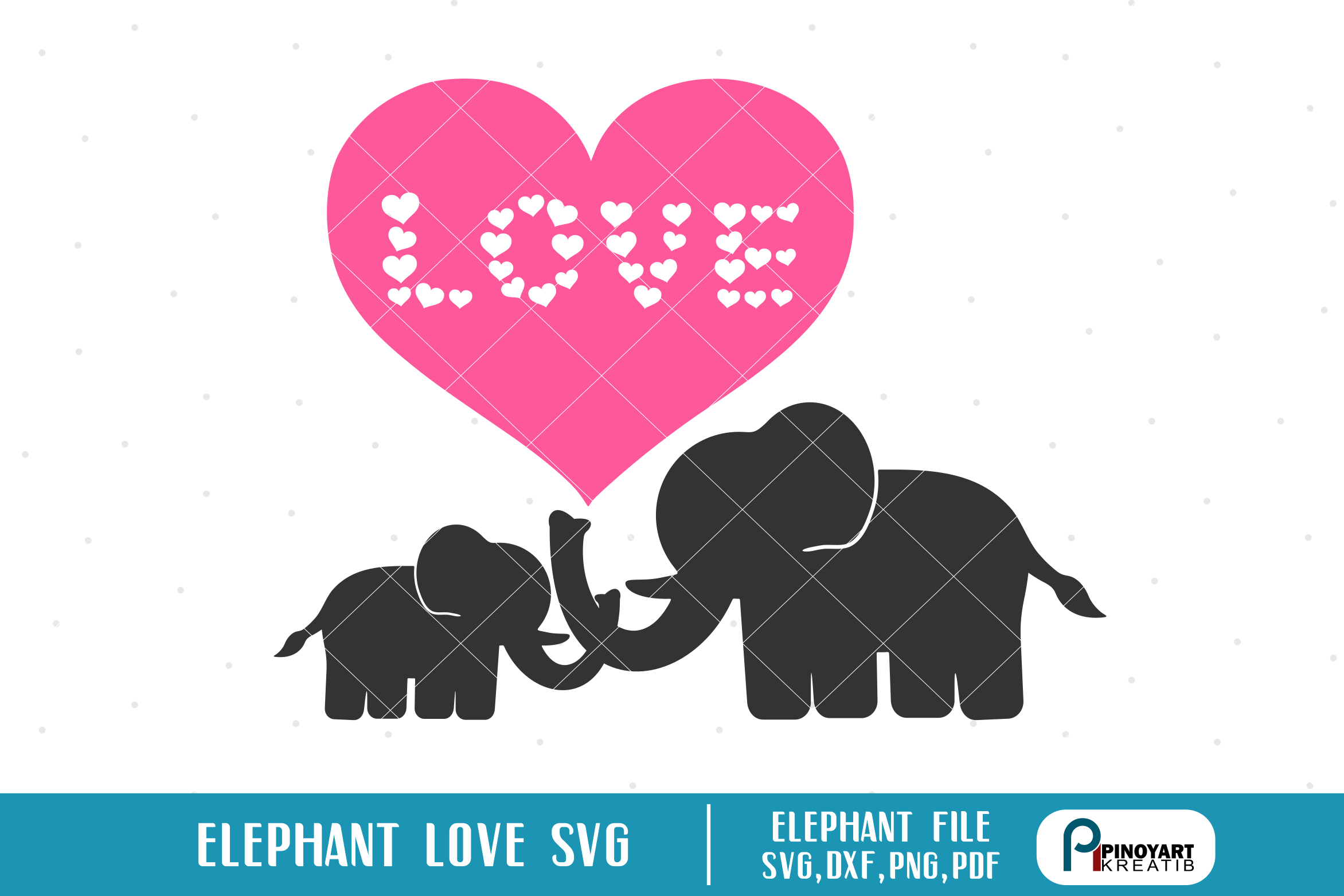 elephant svg, elephant svg file, elephant silhouette svg
