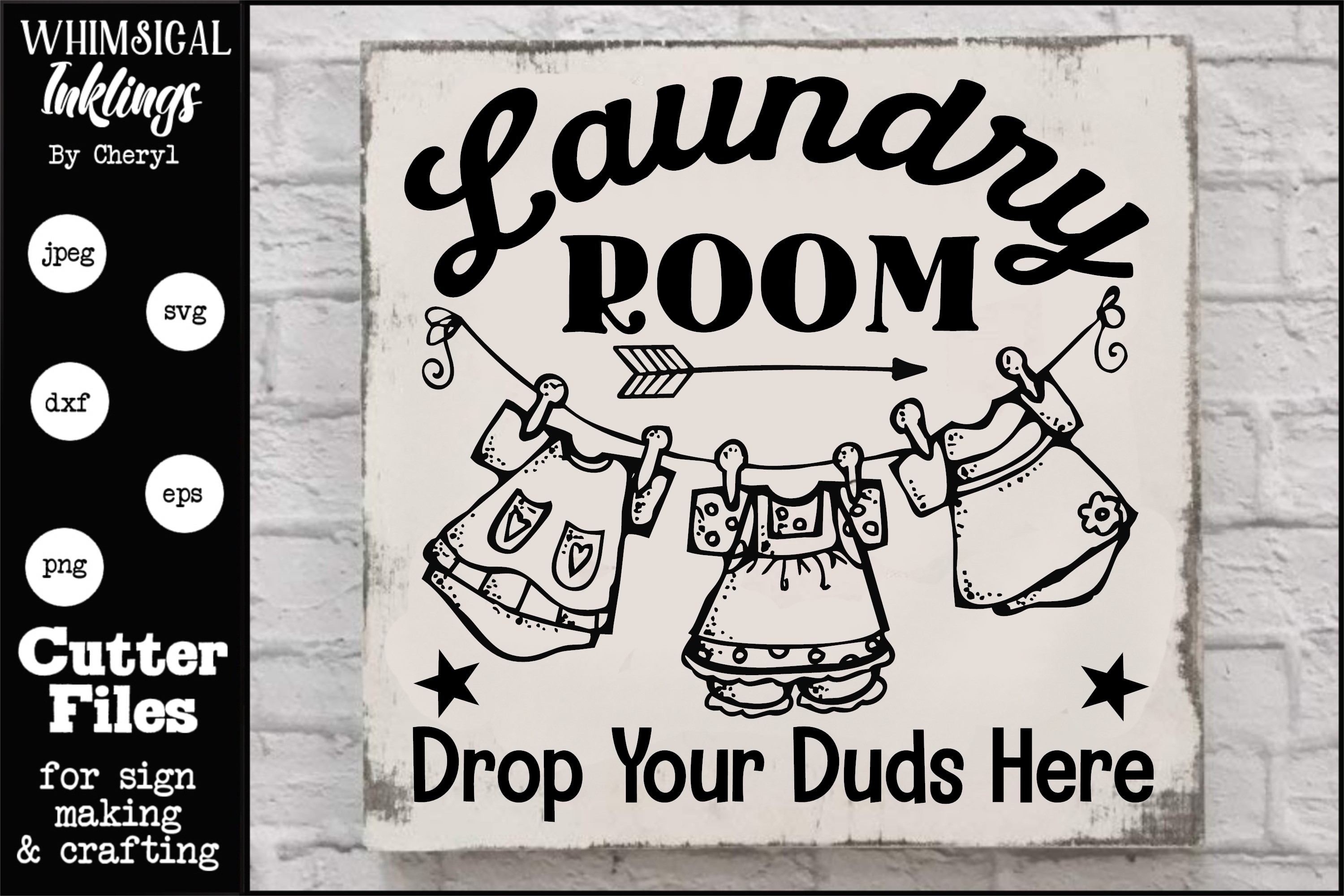 Laundry Room 6 SVG