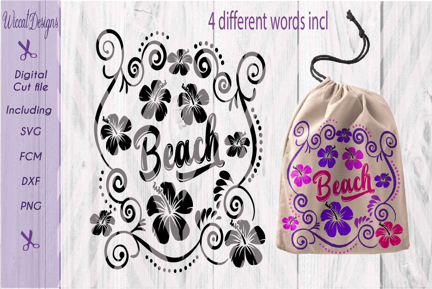 Summer cut file, flowers svg, Bag svg, pillow svg, girls , cut file designs
