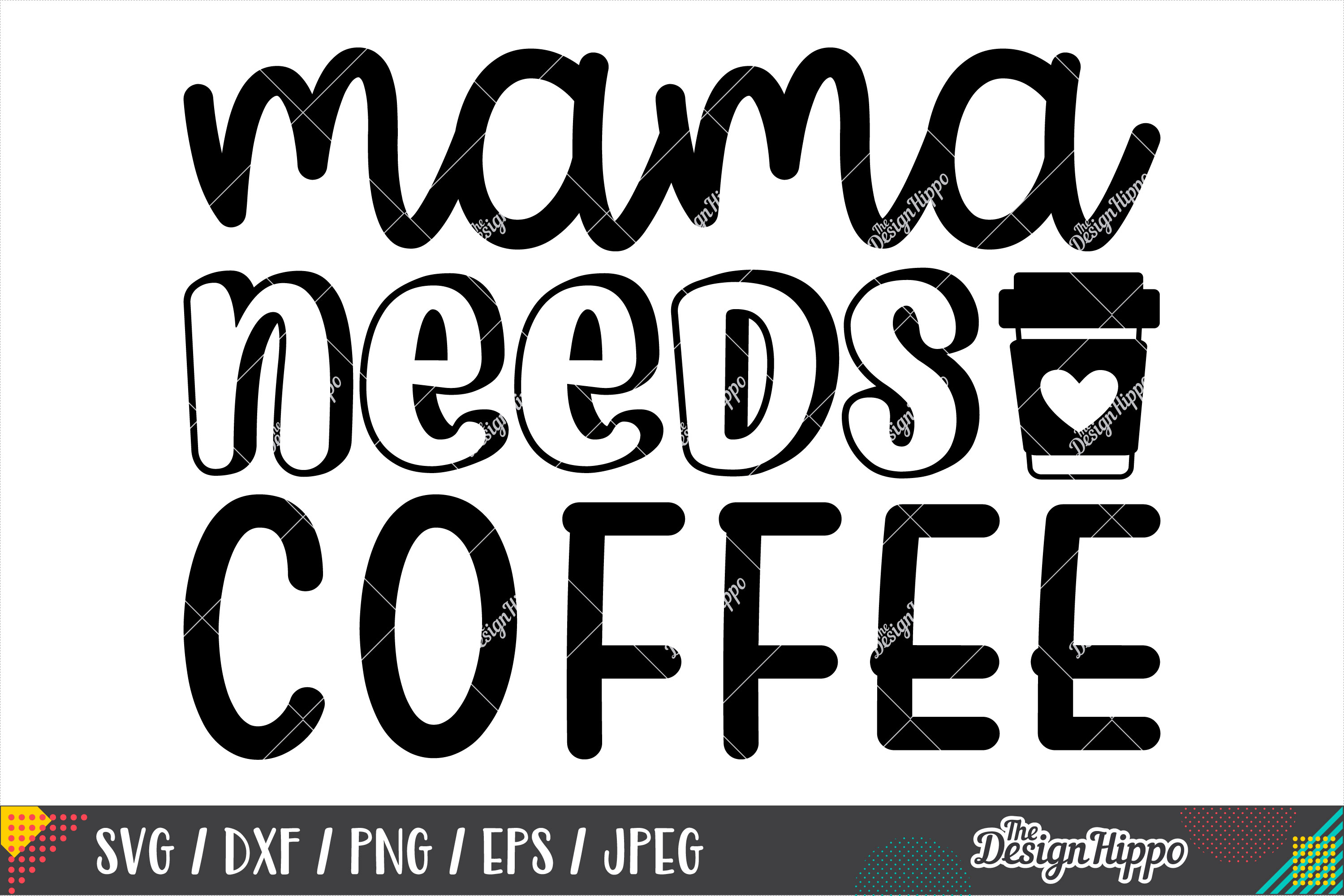 Download Coffee Mom Life SVG Bundle, 10 Designs SVG DXF PNG Cut Files (253011) | Cut Files | Design Bundles