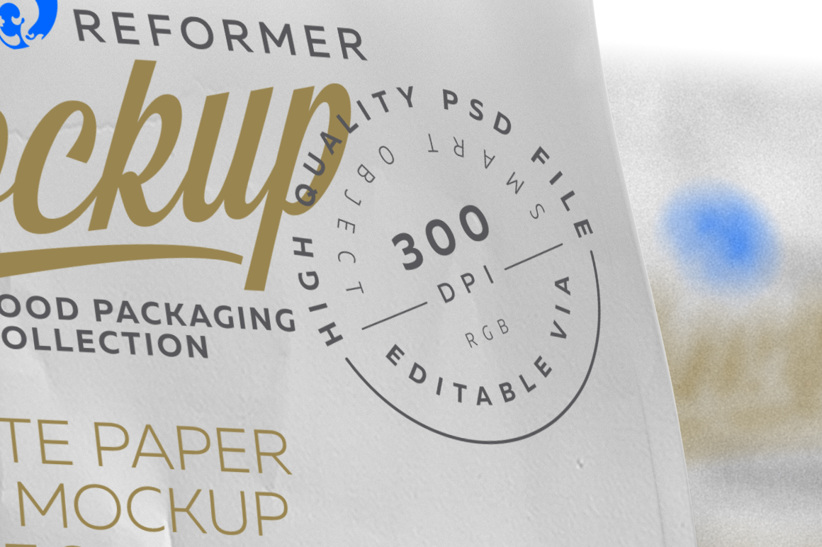 Download Paper Bag With Window Poster Mockup (56026) | Mock Ups | Design Bundles