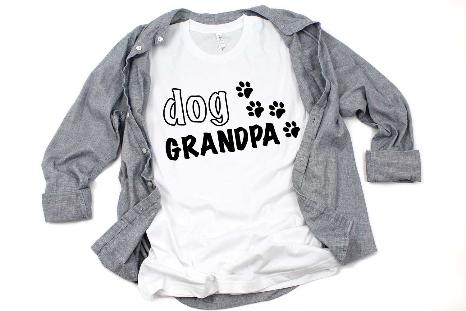 Download Dog grandpa svg design. (279343) | Illustrations | Design ...