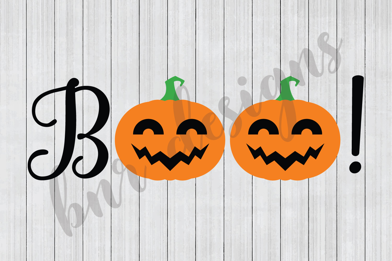 Halloween SVG, Boo SVG, Pumpkin SVG, SVG Files, Cut Files (1
