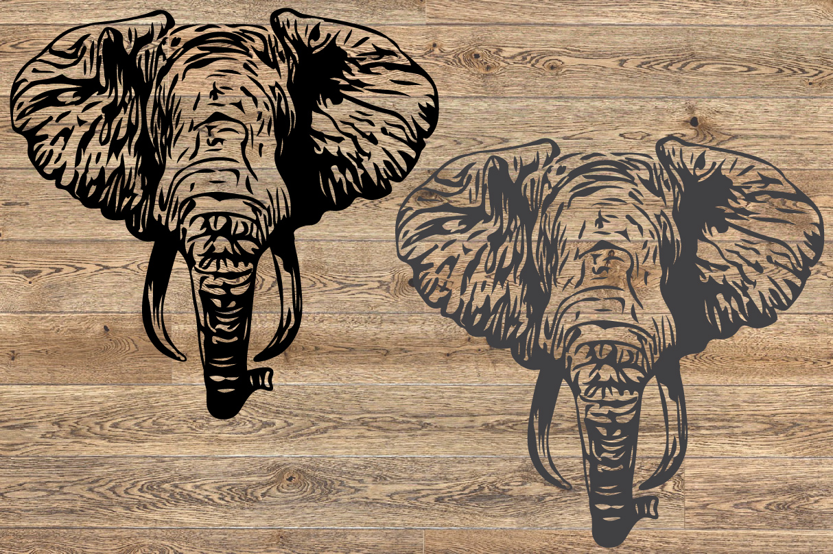 Free Free Elephant Head Svg 524 SVG PNG EPS DXF File