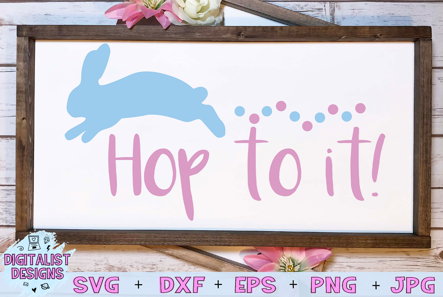 Download Hop to it svg, easter svg, bunny svg