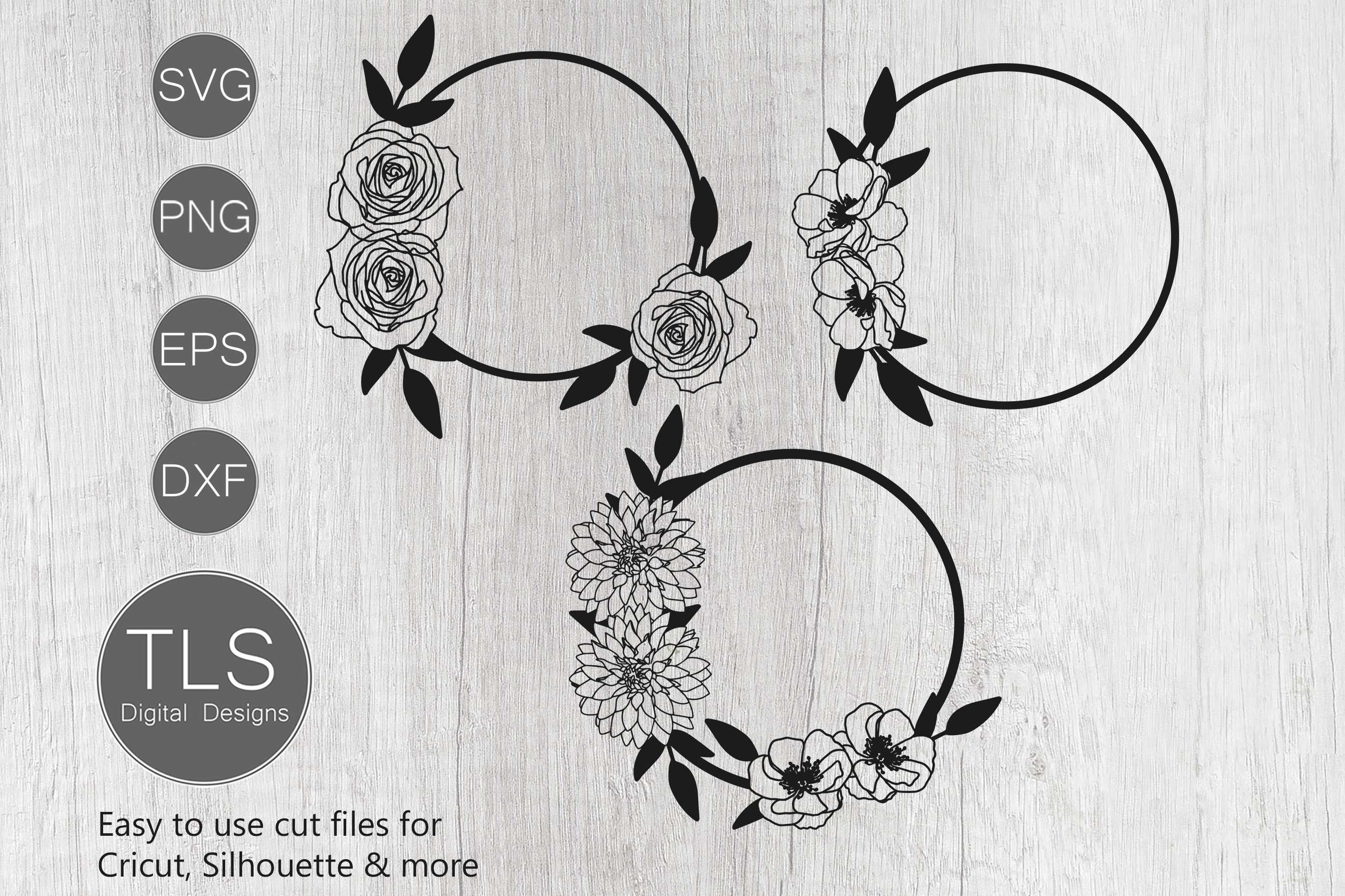 Free Free 101 Flower Circle Border Svg Free SVG PNG EPS DXF File