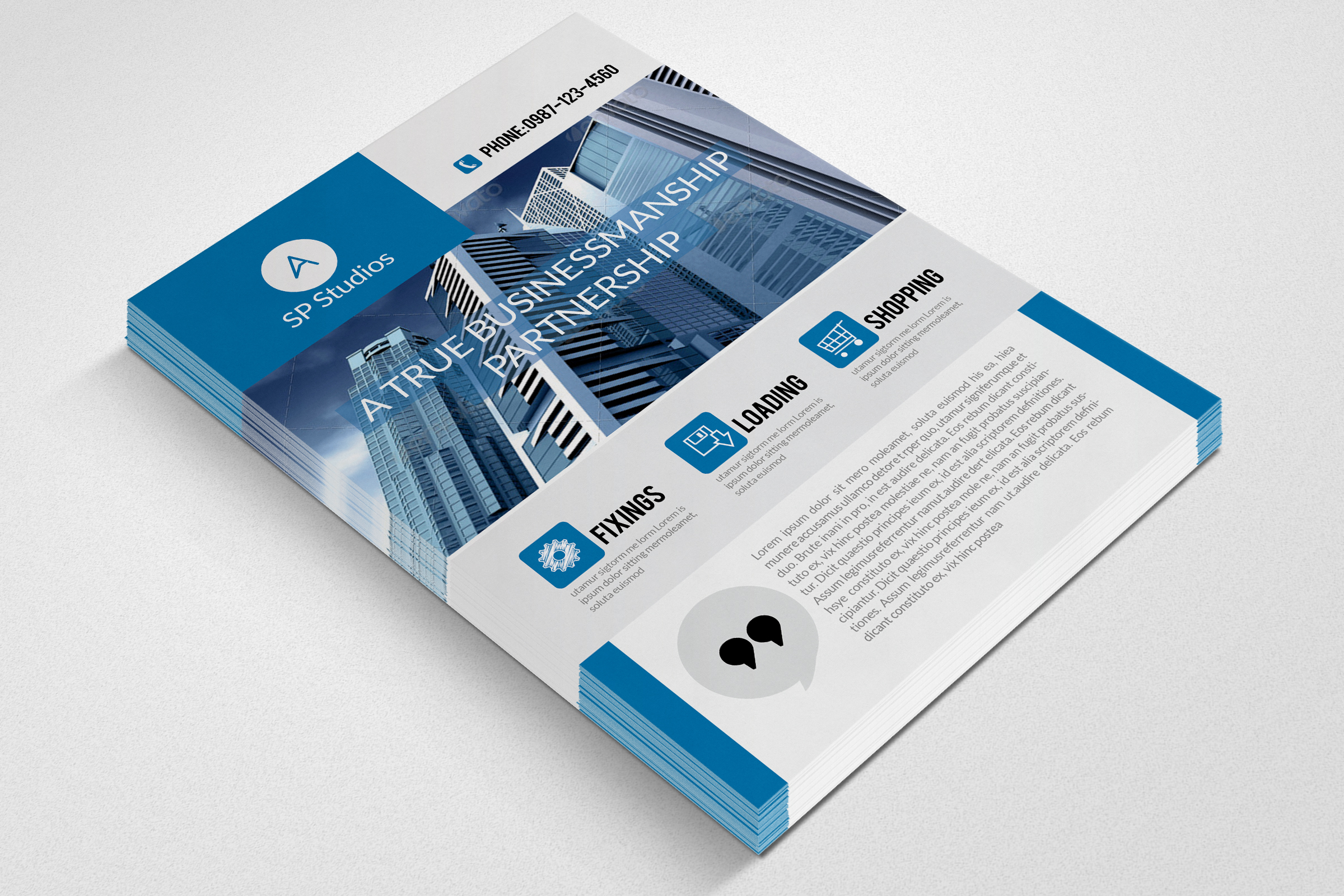 Small business consultant flyer 71399 flyers design bundles