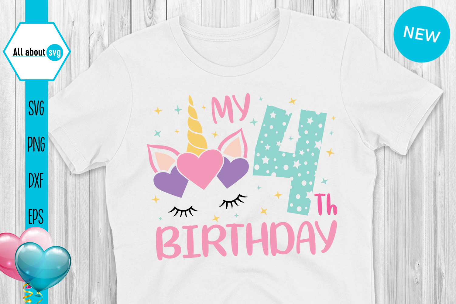 Download Unicorn Birthday Numbers Bundle Svg