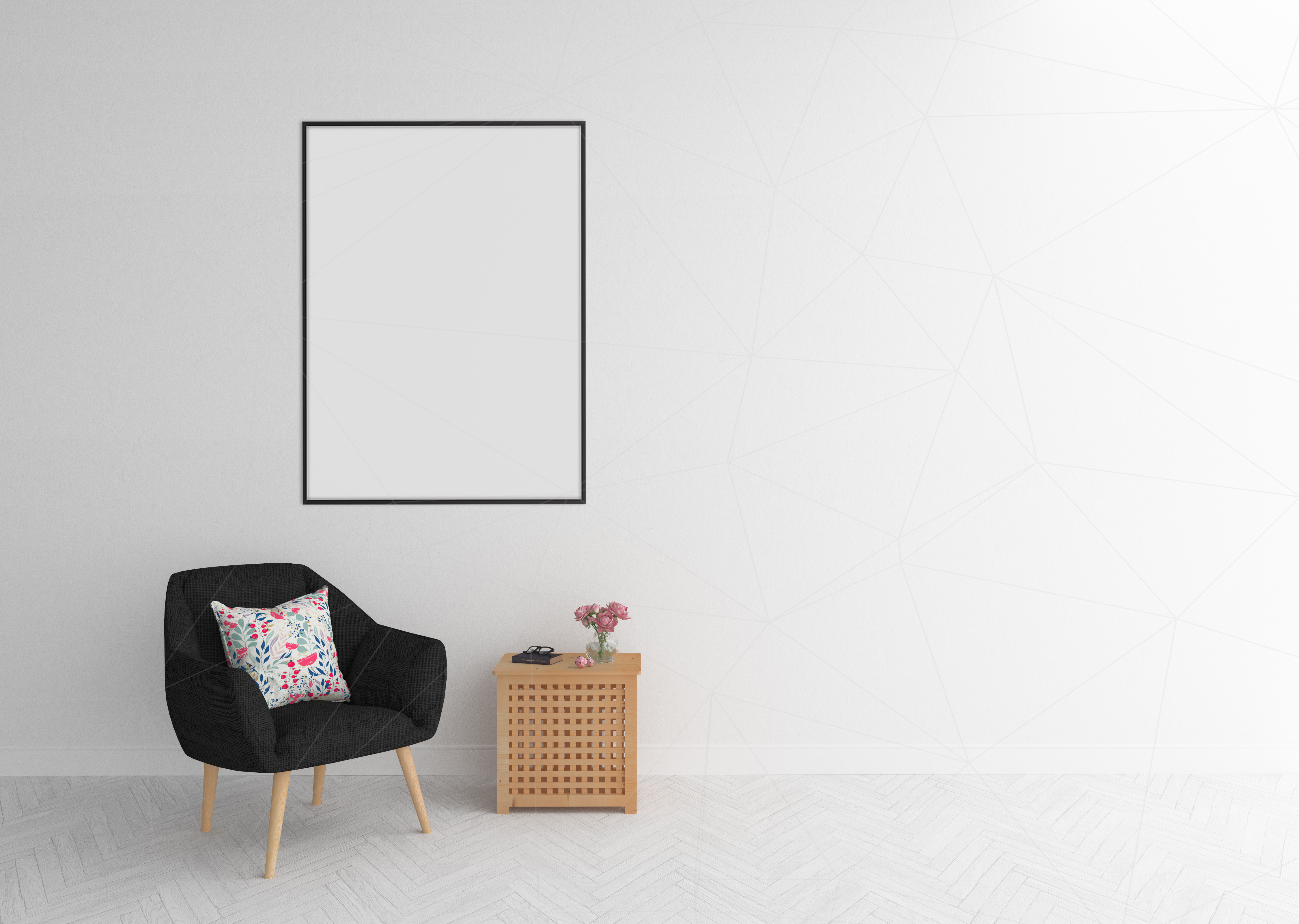 Download Interior mockup - blank wall mock up (36576) | Mock Ups | Design Bundles