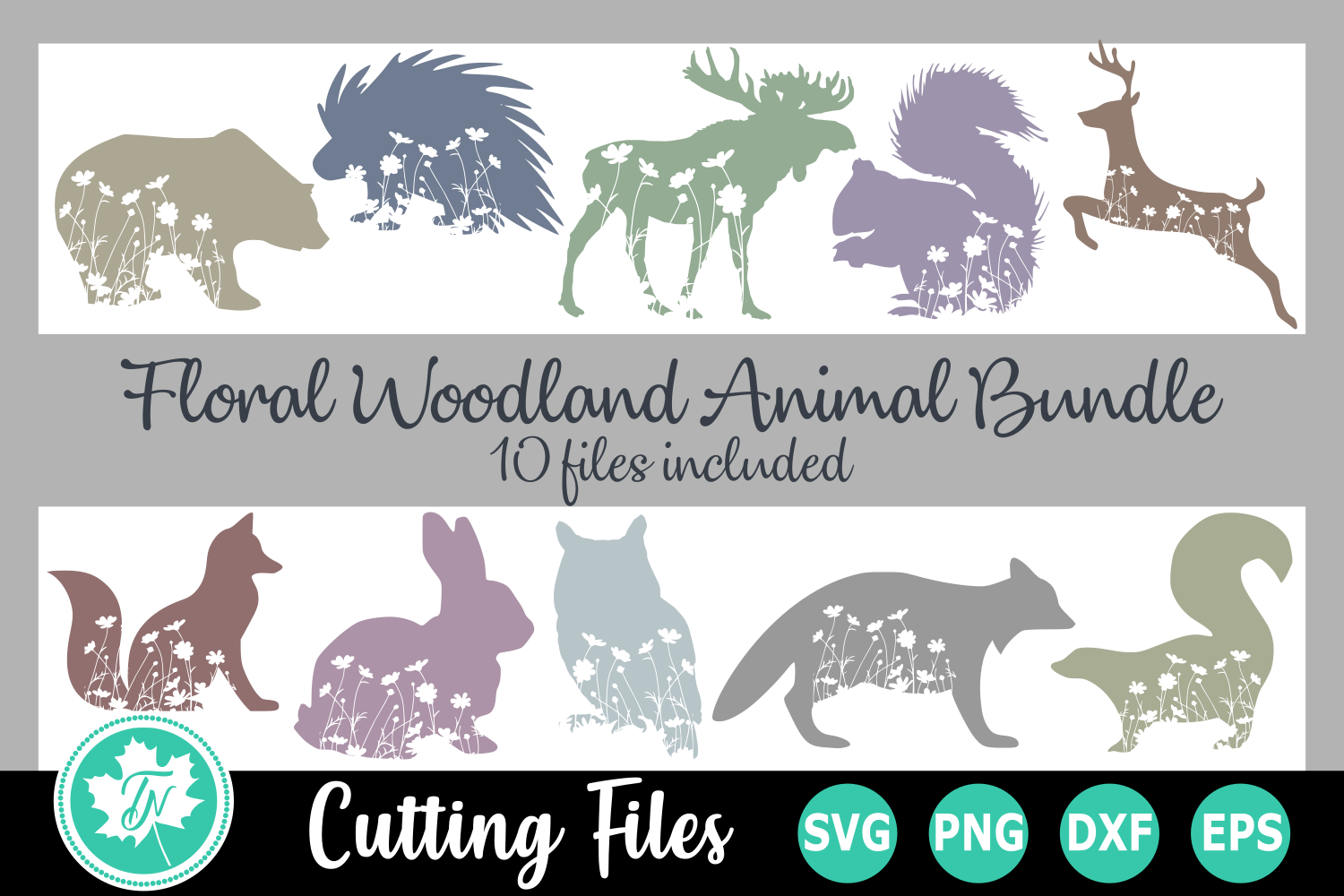 Download Woodland Animals SVG Bundle