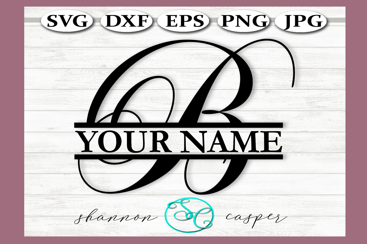 Monogram Letter B