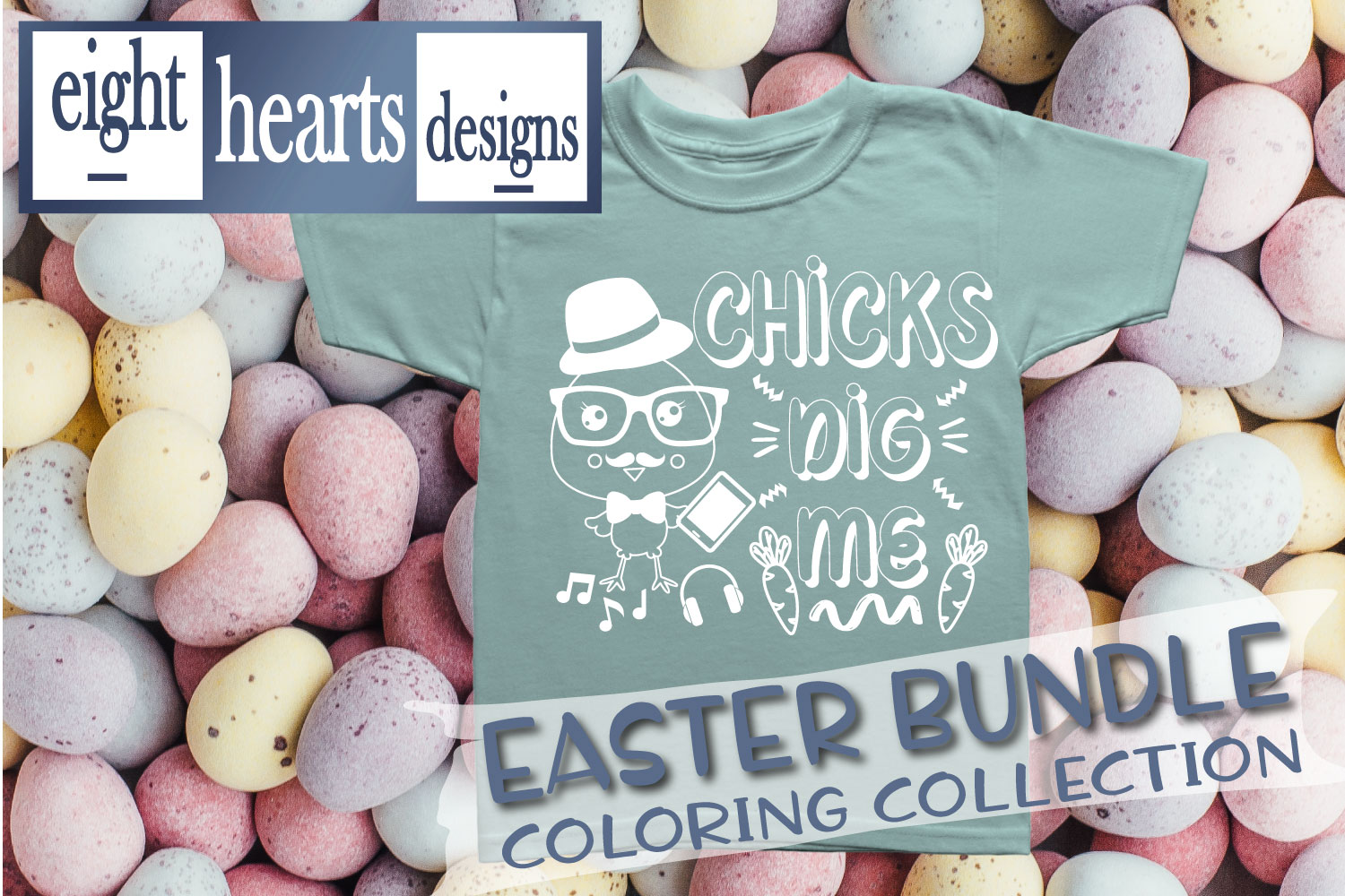 Download Easter Coloring Bundle SVG PNG EPS DXF (223423) | SVGs ...