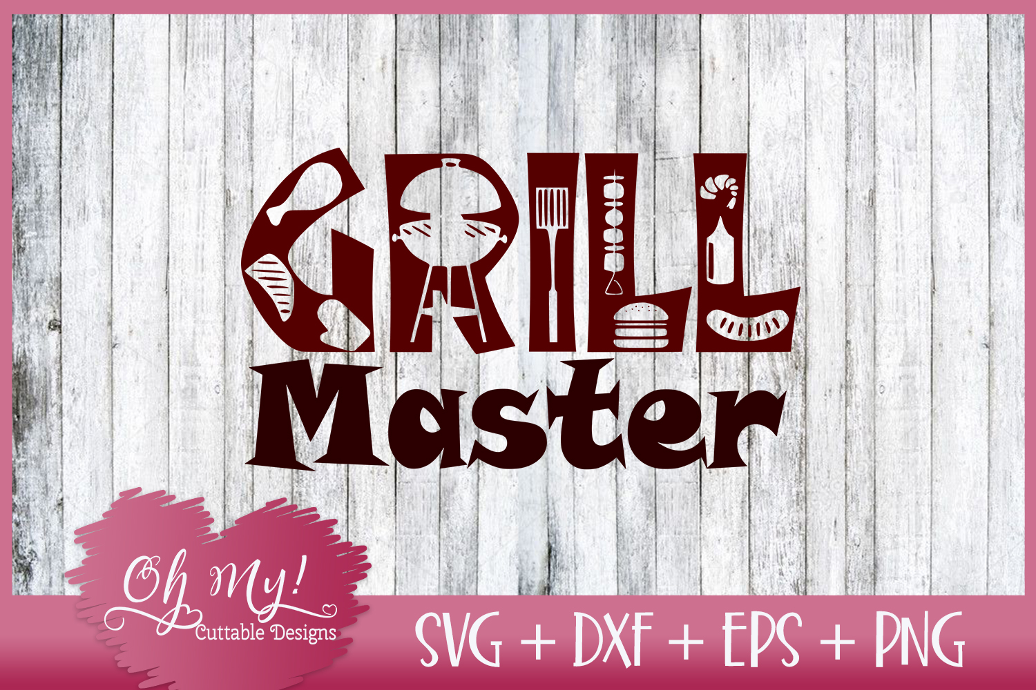 Download Grill Master - SVG DXF EPS PNG Cutting File (39071) | SVGs ...