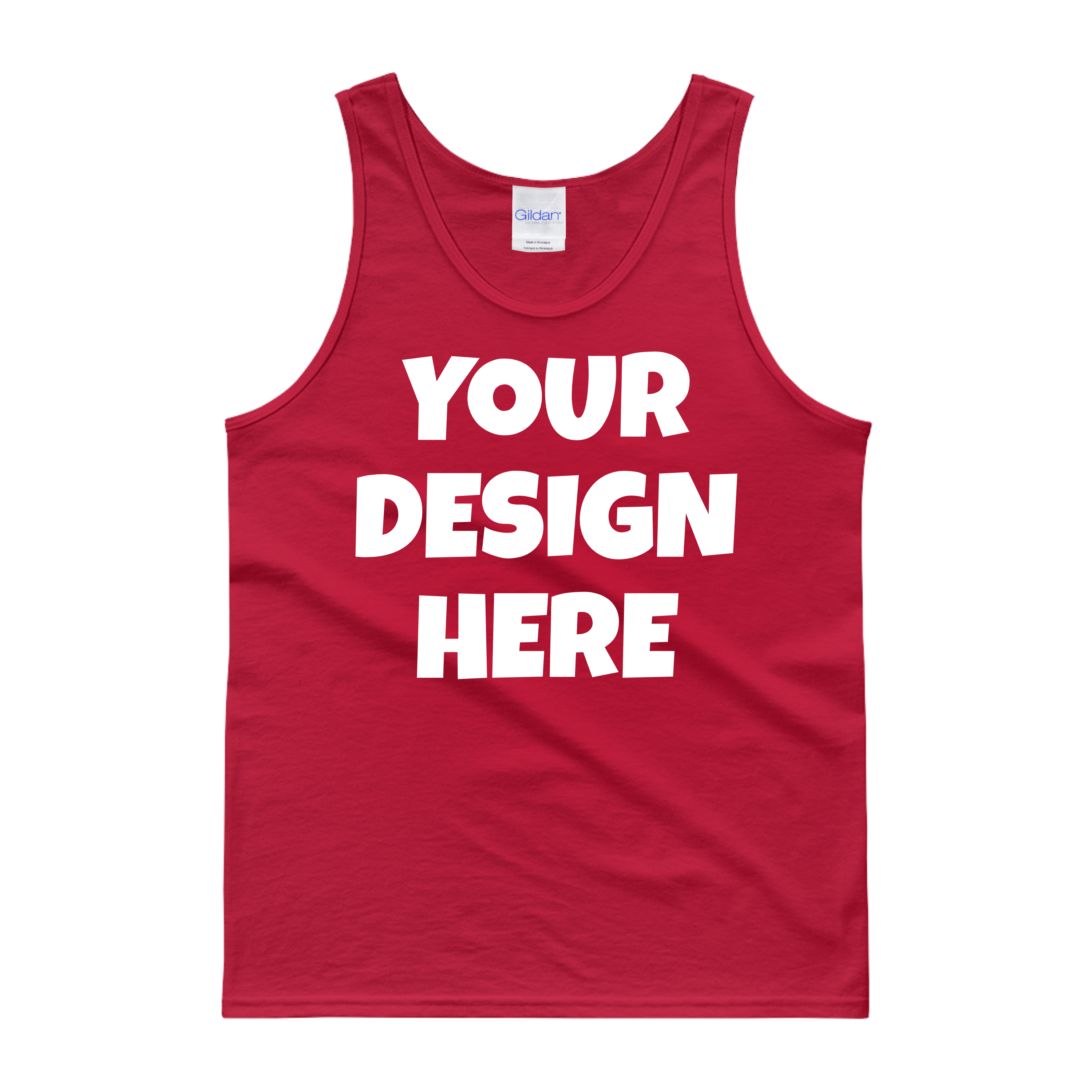 Download Gildan 2200 Adult Tank Top Mockups - 9 |PNG | 3000X3000px