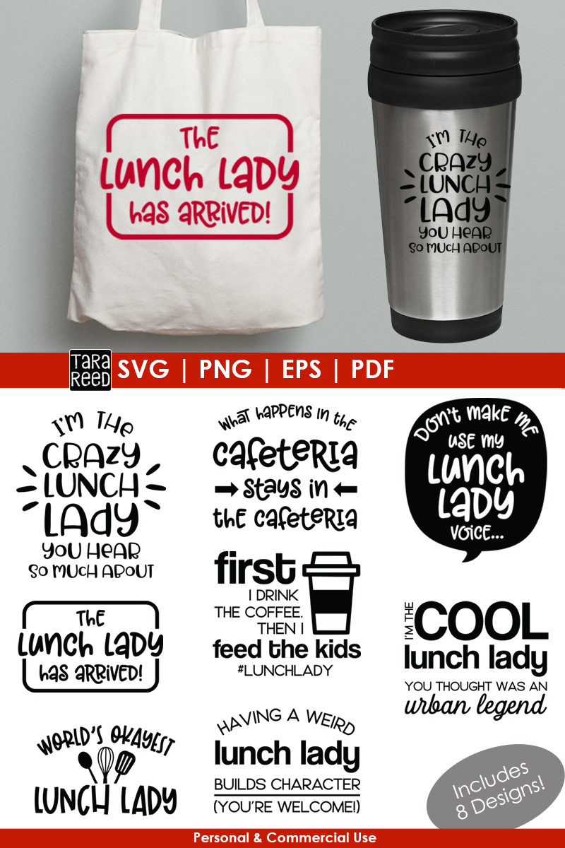 Download Lunch Lady SVG and Cut Files for Crafters (216559) | Cut ...