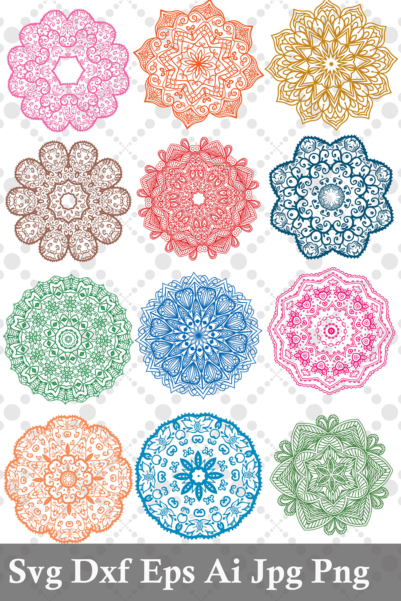 Free Free Mandala K Svg 458 SVG PNG EPS DXF File