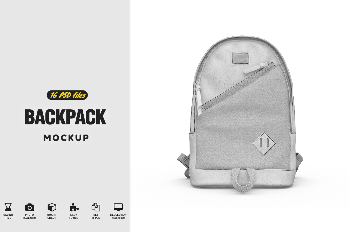 Download BackPack Mockup