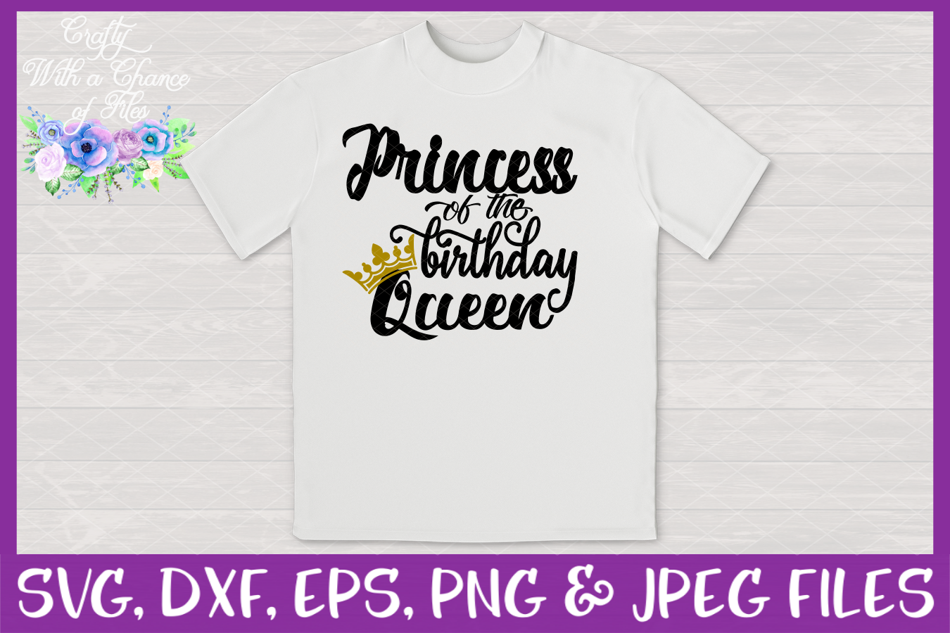 Download Family of the Birthday Queen SVG - Matching Shirt Designs ...