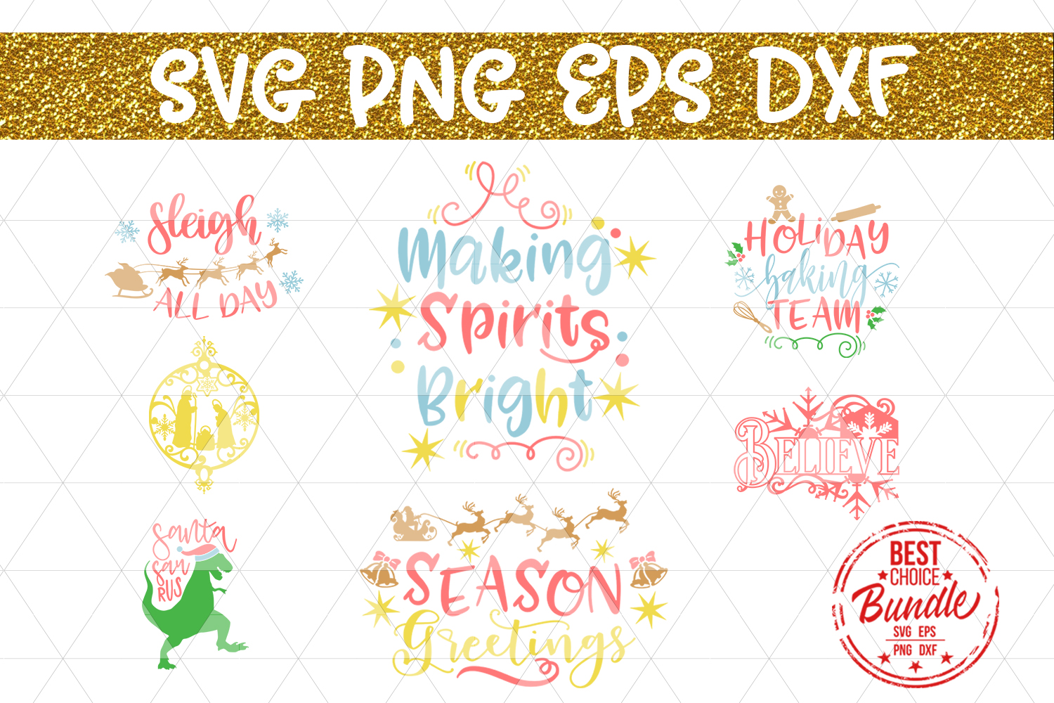 Download Christmas Bundle SVG File, Winter SVG, Kids SVG, EPS DXF ...