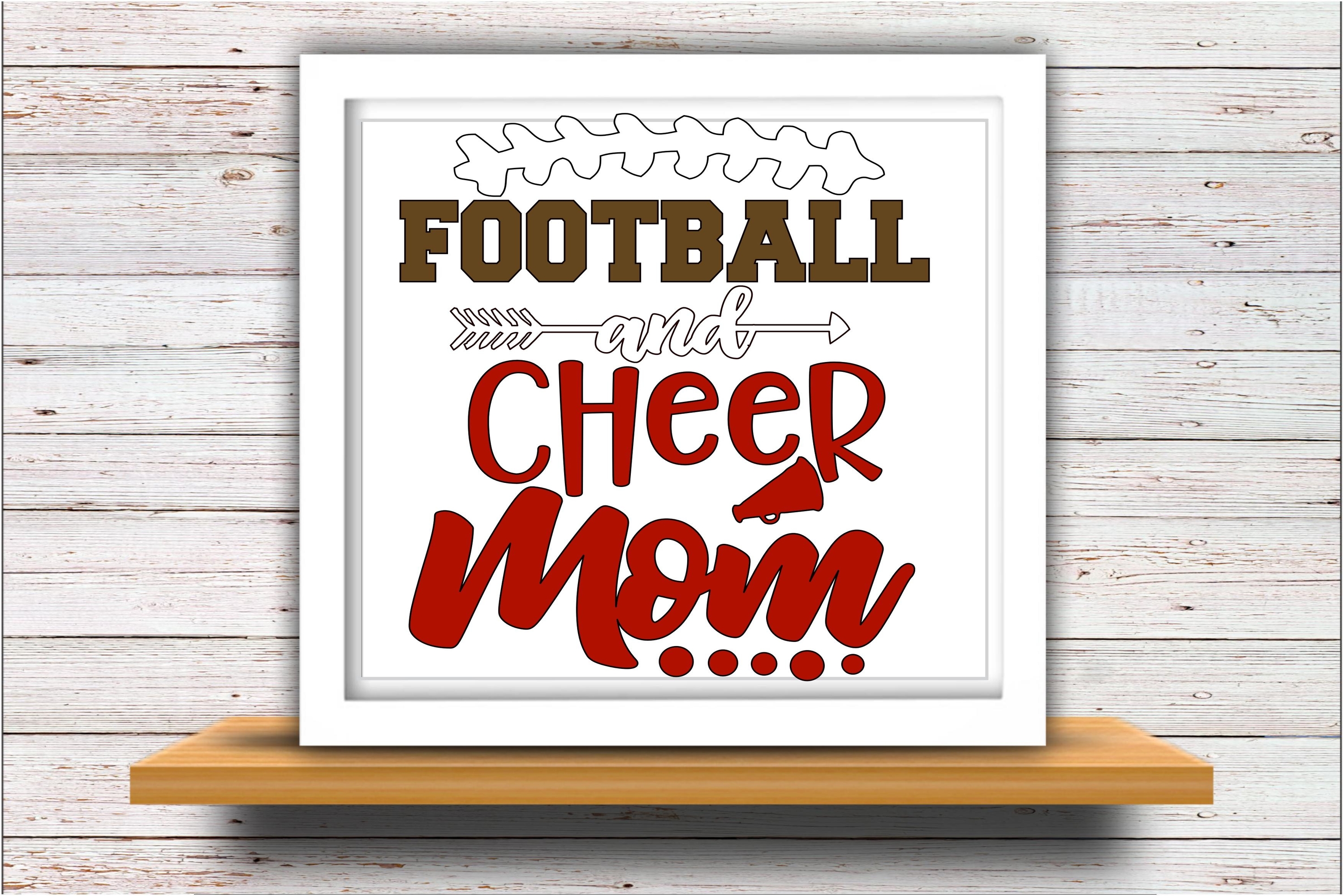 Download Football svg SVG DXF JPEG Silhouette Cameo Cricut cheer ...