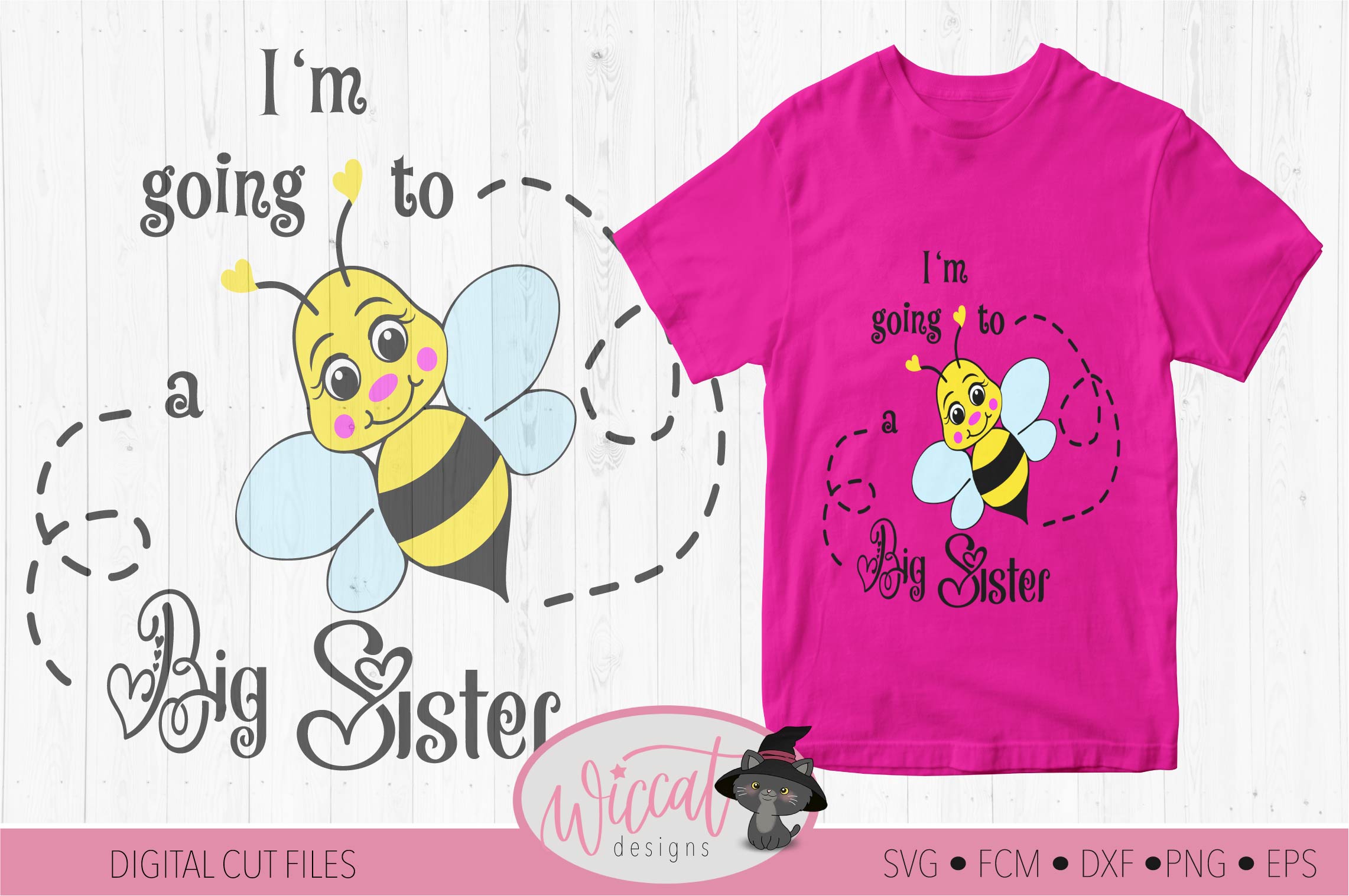 Download Big sister svg, kids svg, Bee quote svg, word art svg,