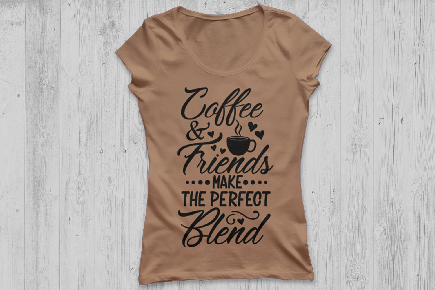 Coffee & Friends Make The Perfect Blend Svg, Coffee Quote ...