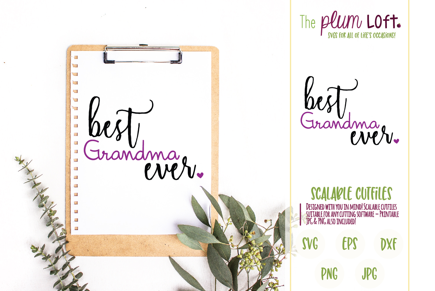 Download Best Grandma Ever - SVG