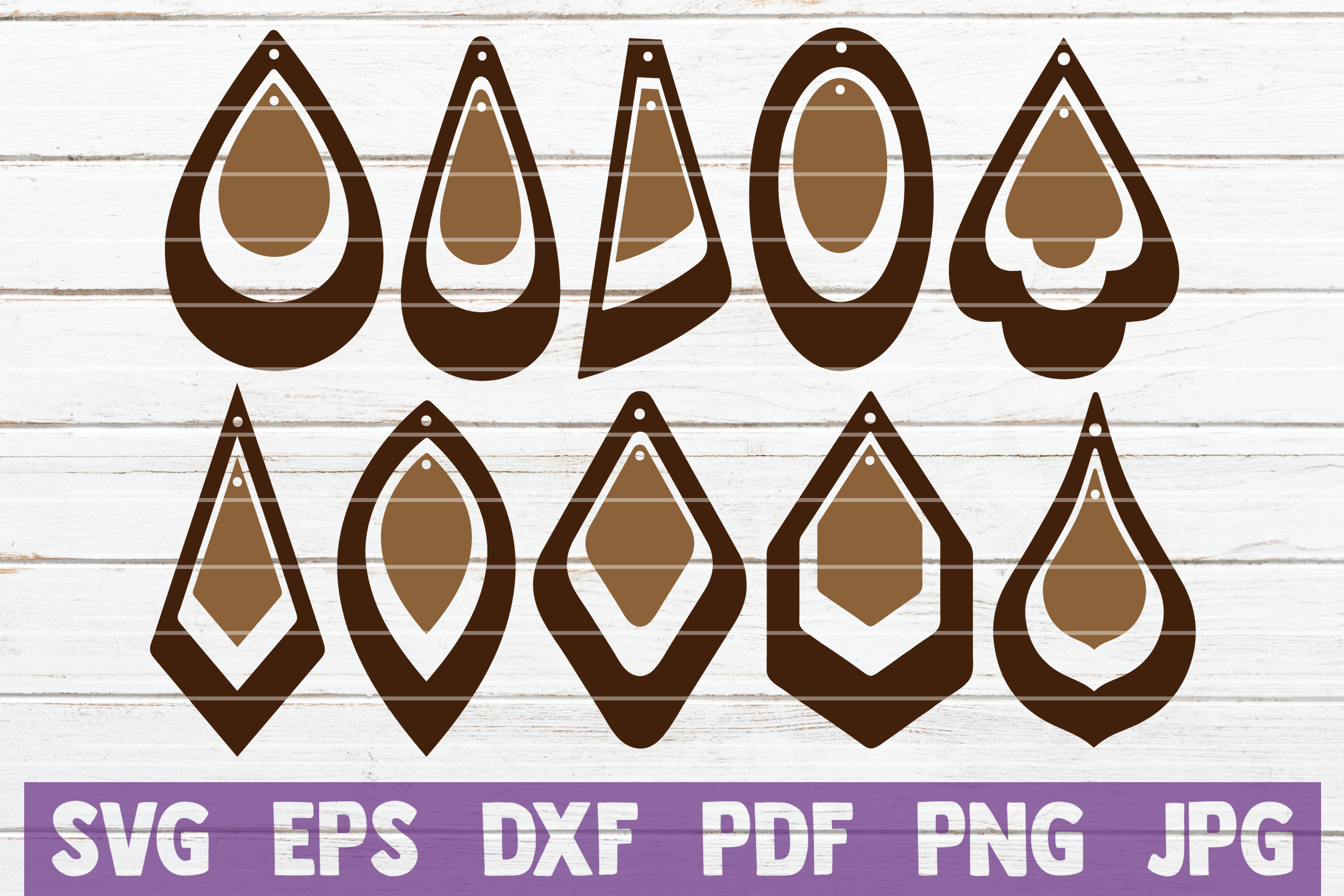 Free Free Layered Earring Svg Free 400 SVG PNG EPS DXF File