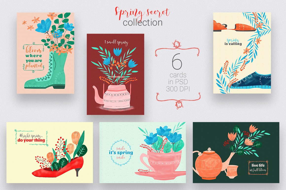 Постер Happy Spring collection. New collection Spring. 30% Sale on Spring collection. Spring logo PNG.