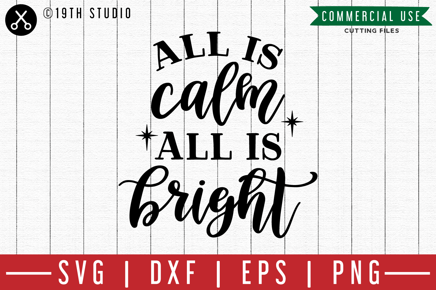 Download All is calm all is bright SVG |M00F| A Christmas SVG file ...