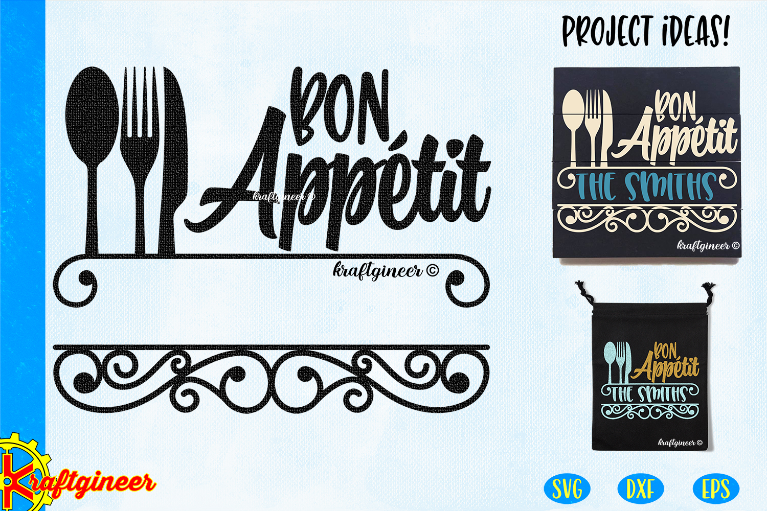 Bon Appetit SVG | Kitchen SVG (315271) | SVGs | Design Bundles