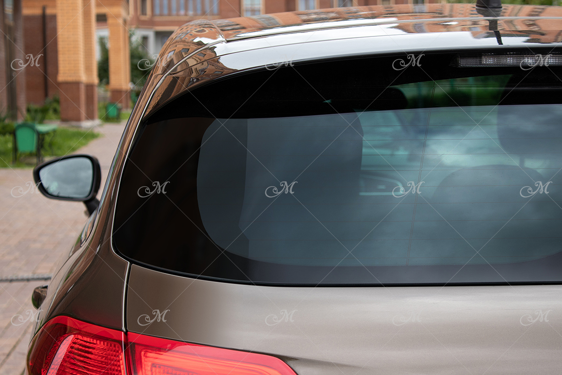 Download Rear Window Car Photo Mock-up #2