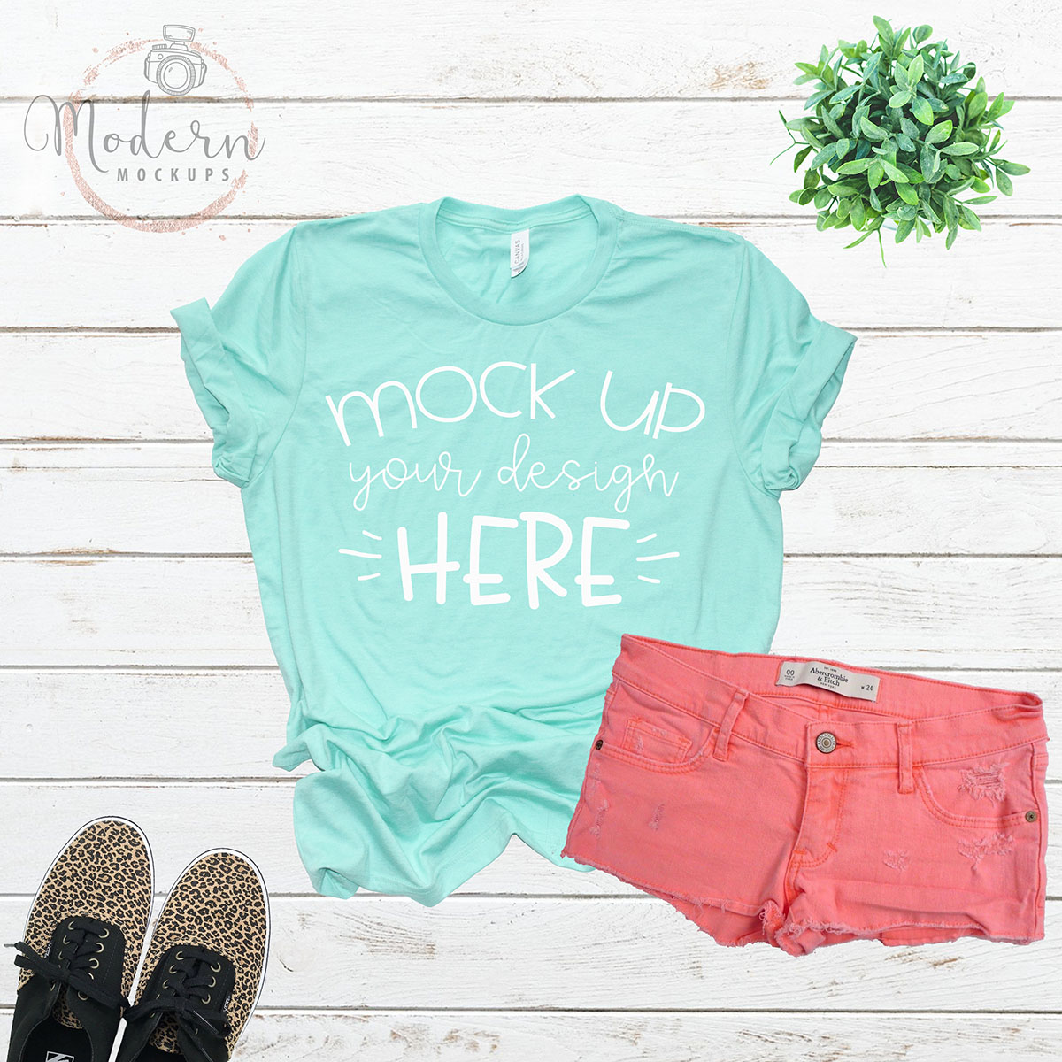 Download Mock up Bella Canvas 3001 Heather Mint Unisex Mockup ...