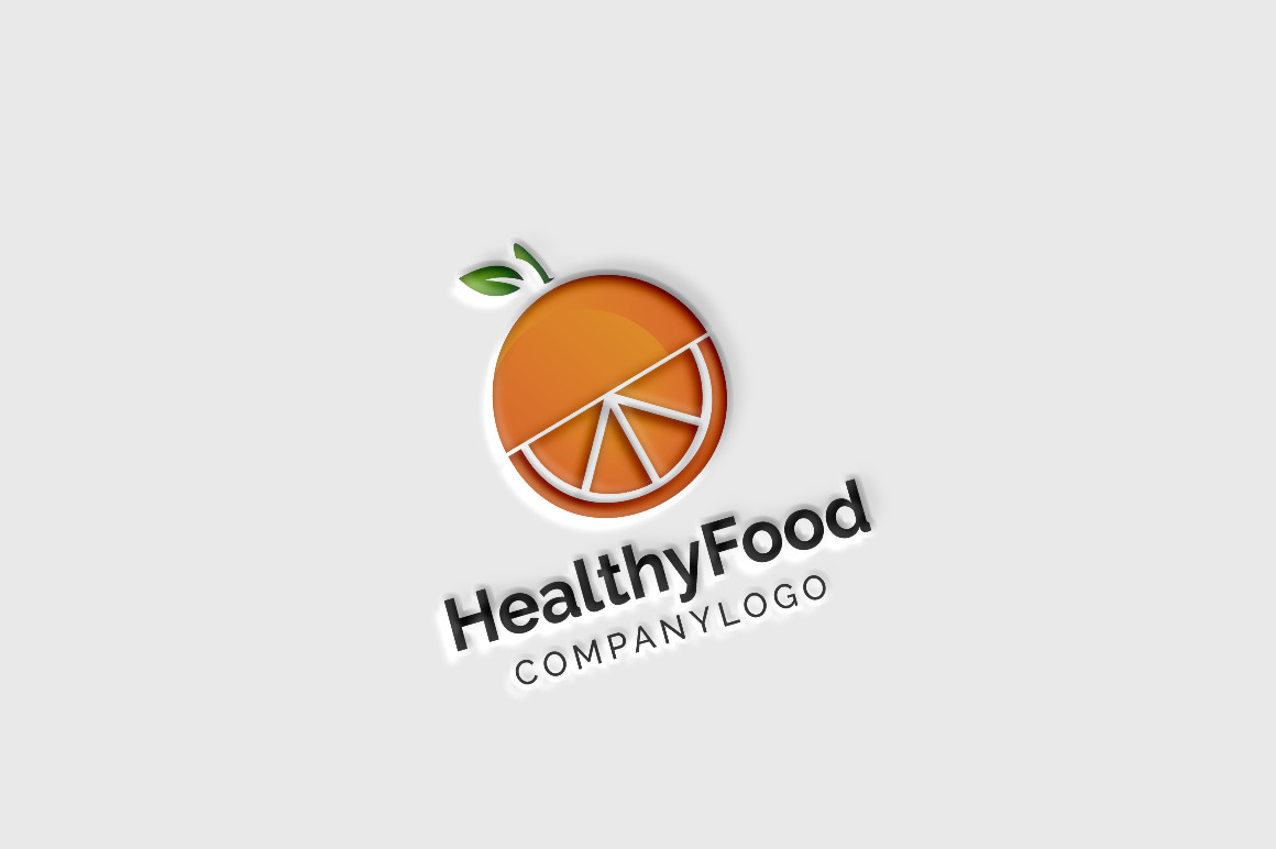 Healthy Food Logo (292581) | Logos | Design Bundles