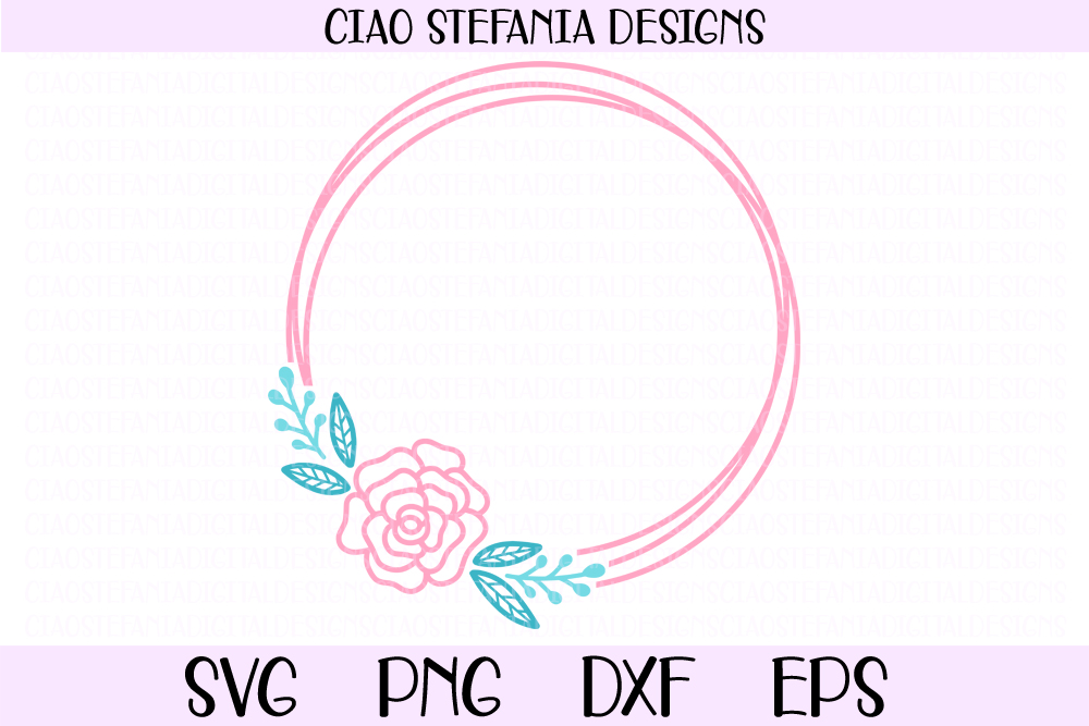 Free Free 237 Circle Flower Frame Svg SVG PNG EPS DXF File